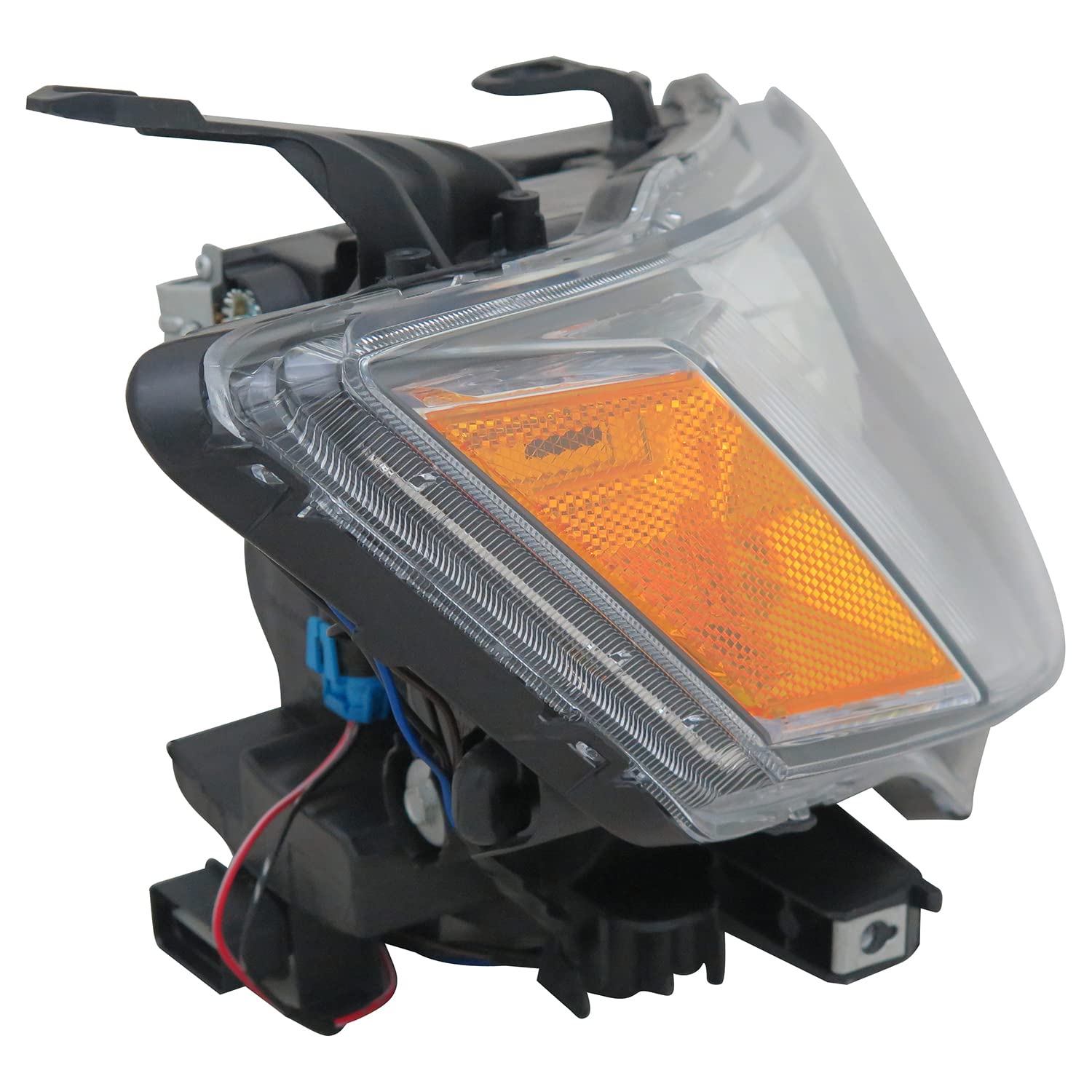 Right Headlight Assembly TYC Compatible with 2007-2008 Mitsubishi Outlander