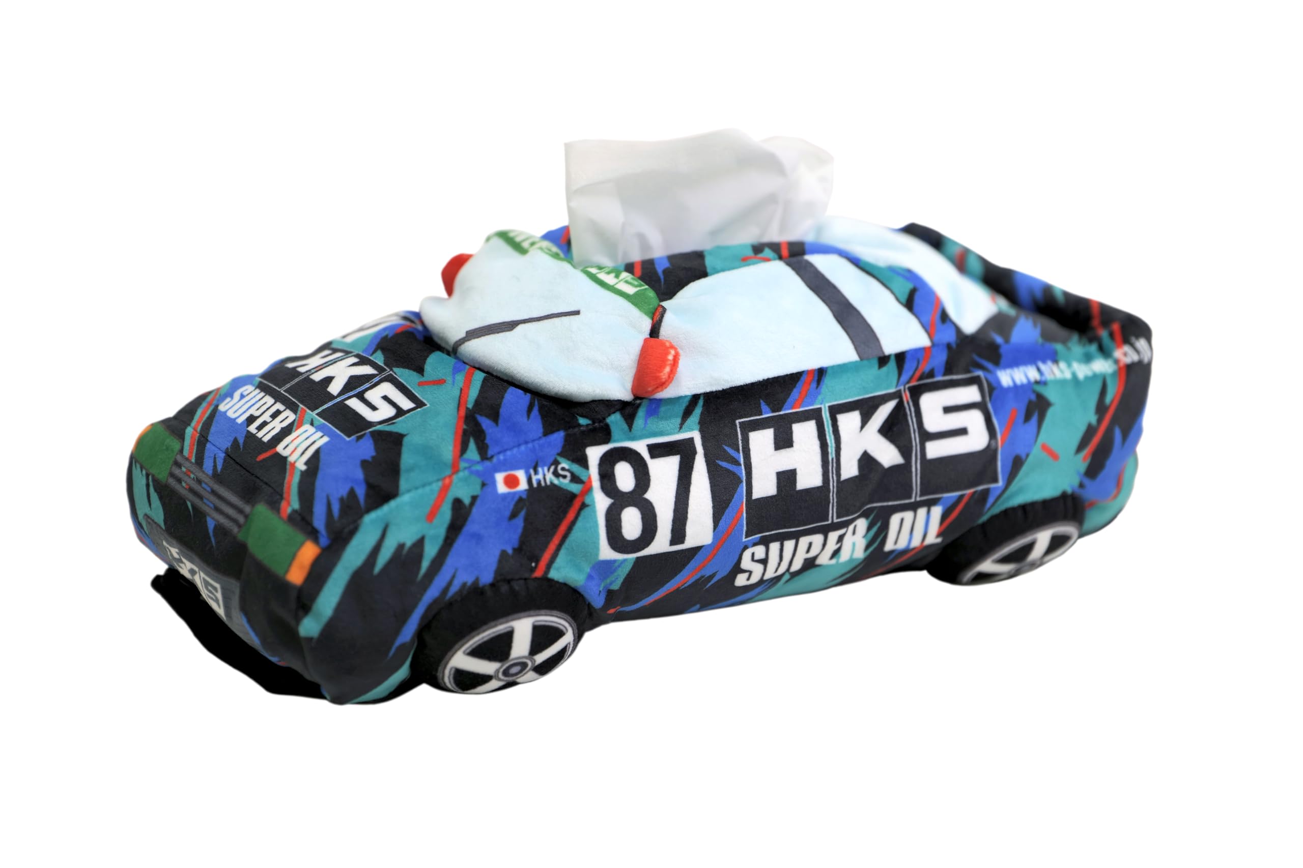 OIL COLOR HKS TISSUE HOLDER RACING CAR