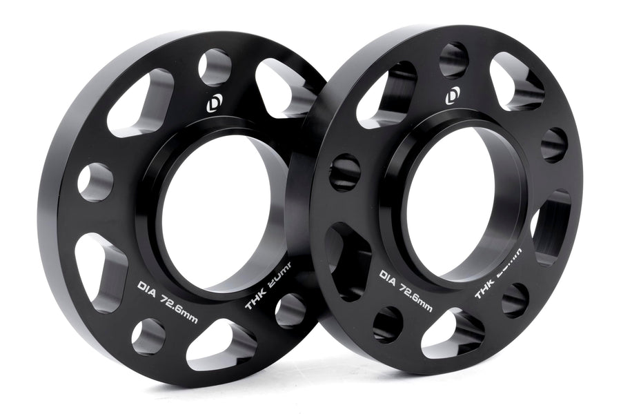 Dinan Wheel Spacers D210-2043 5x120 Bolt Circle - 72.6mm Center Bore - 20mm Thick - Pair