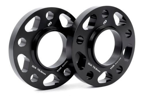 Dinan Wheel Spacers D210-2043 5x120 Bolt Circle - 72.6mm Center Bore - 20mm Thick - Pair
