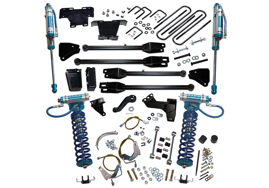 SUPERLIFT SUSPENSION RealTruck 6" Lift Kit for Ford F-250/F-350 | Complete Lift Kit with King 2.0 Coilovers and 4-Link Arms | K234KG | Fits 2008-2010 Ford F-250 / F-350 4WD