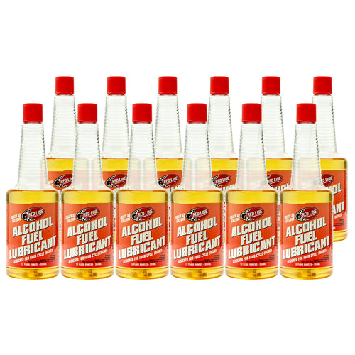 Four Cycle Alcohol Fuel Lubricant Red Line - 12 Ounce (12 Pack)