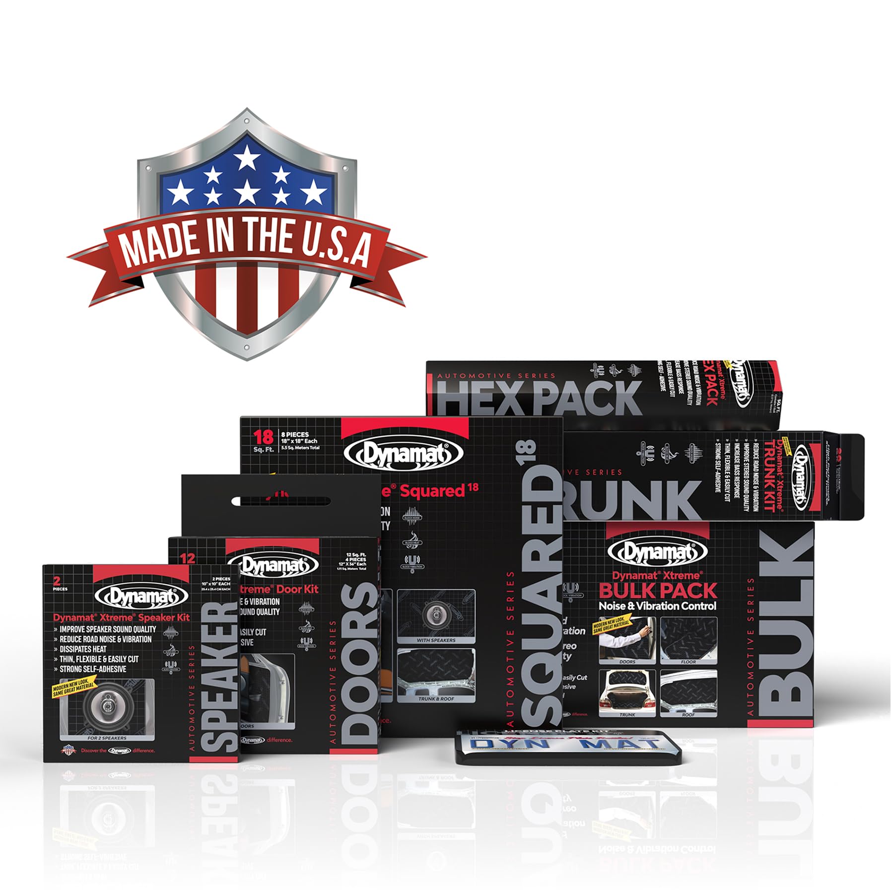 Dynamat DynaDeck Floor Liner Automotive – Mat for Cars, Trucks, SUVs, Boats & RVs – Waterproof & Noise Dampening Material That Blocks Engine & Exhaust Heat – Made in The USA, 54” W x 9” L