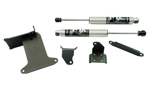 SUPERLIFT SUSPENSION RealTruck Dual Steering Stabilizer Kit for Ford F-250/F-350 | Fox 2.0 Series Cylinders | 92722 | Fits 2005-2023 Ford F-250 / F-350 4WD with 3" or More Lift