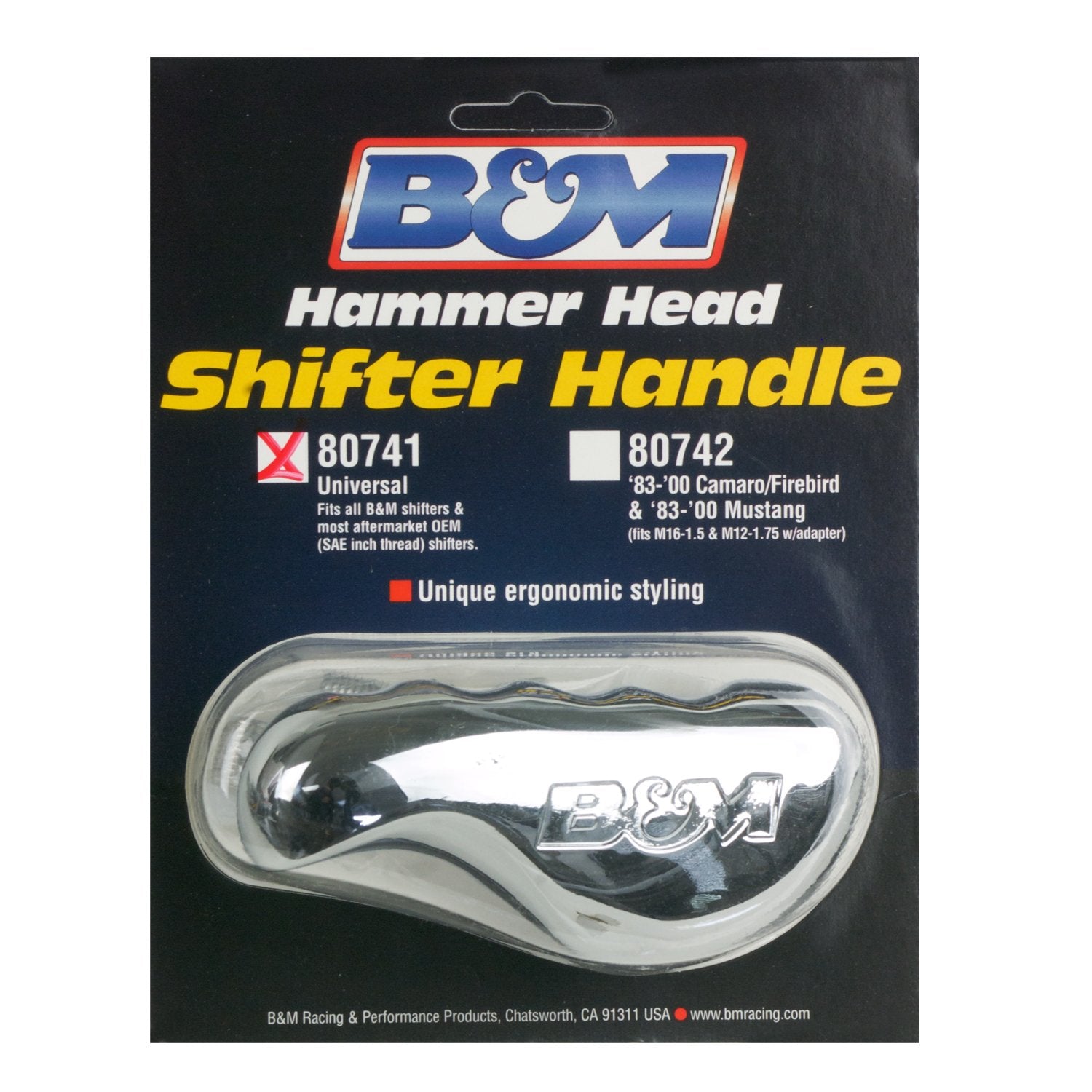 Hammer Head T-Handle Knob B&M 80741 SAE Sized