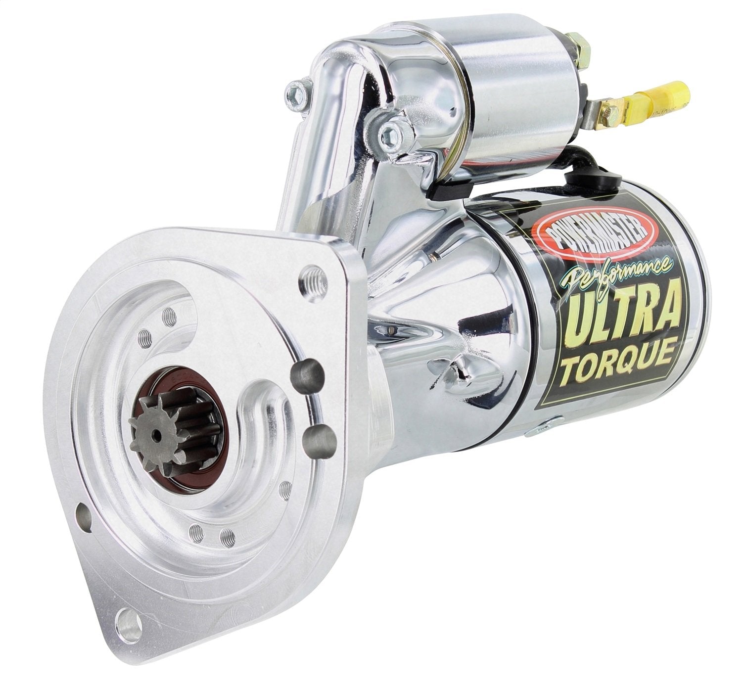 Chrome Powermaster 19405 Alternator (Ultra [BB] with billet Black 351M-400-429-460 2.5kw)