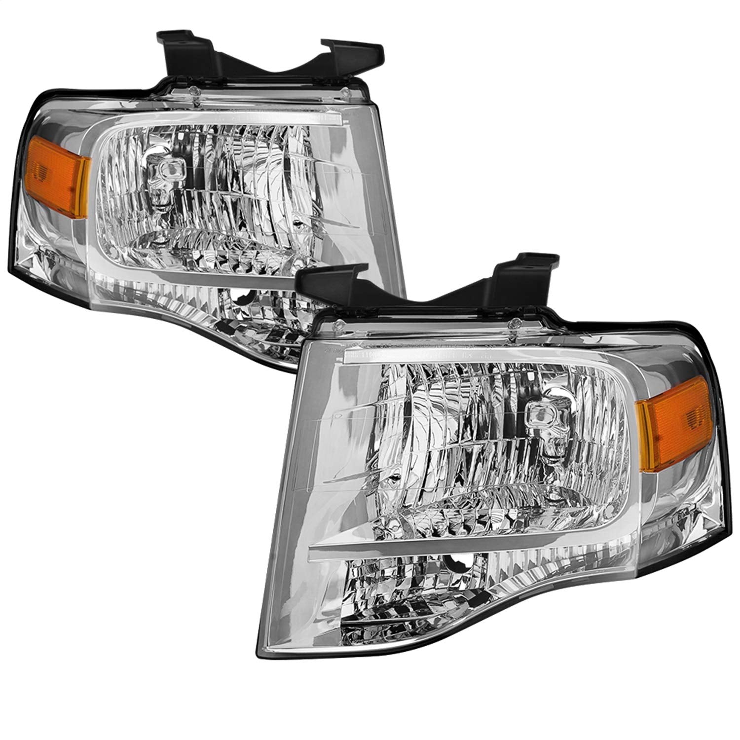 OEM Style Xtune Headlights (HD-JH-FE07-AM-C)