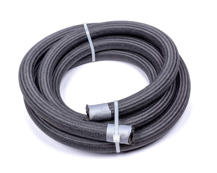 Hose, FRAGOLA 10 an, 10 ft, Braided Fire Retardant Fabric, Wire Reinforced, PTFE, Black, Each