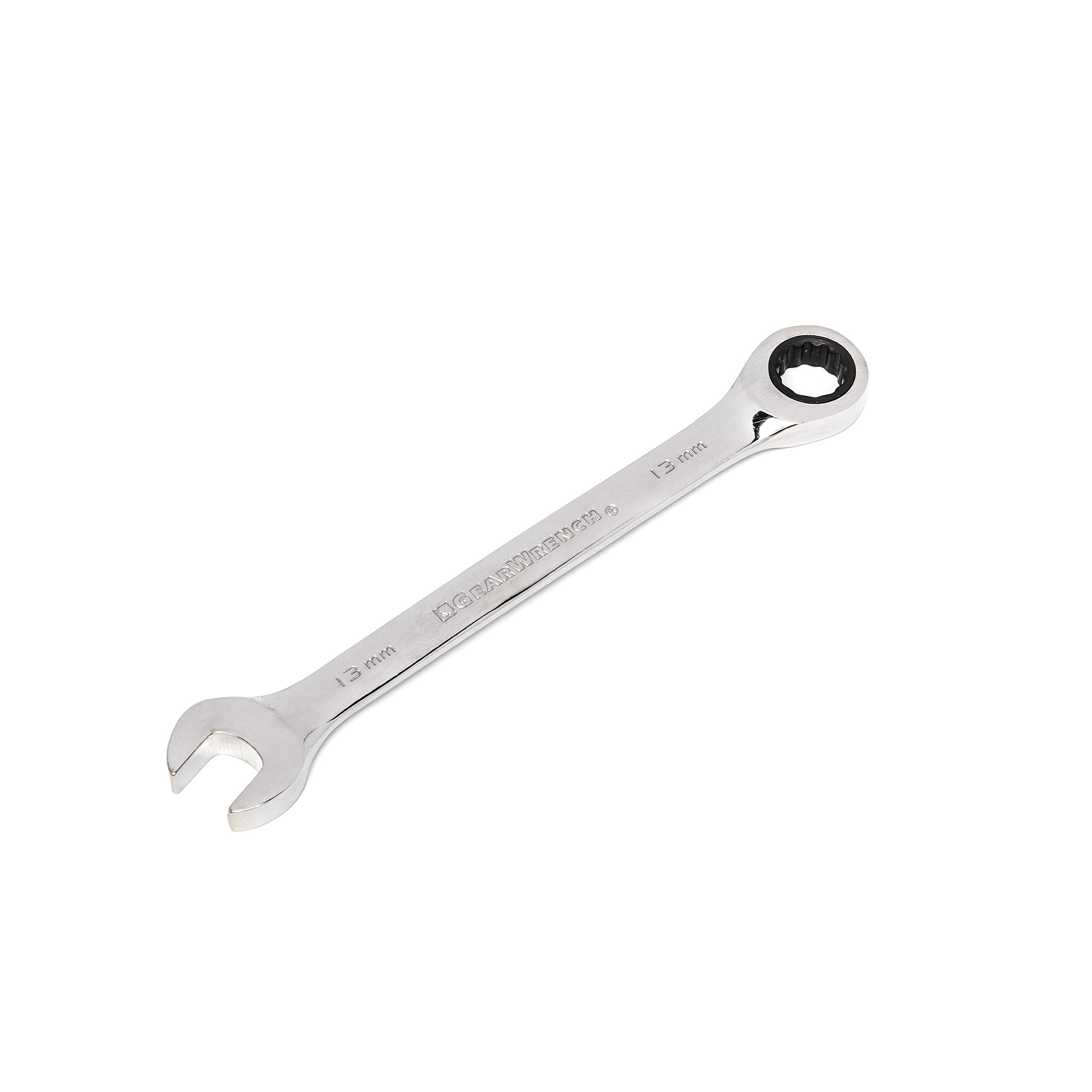 Ratcheting GEARWRENCH Combination SAE/Metric Wrench Set 10 Pc., 12 Point - 9418