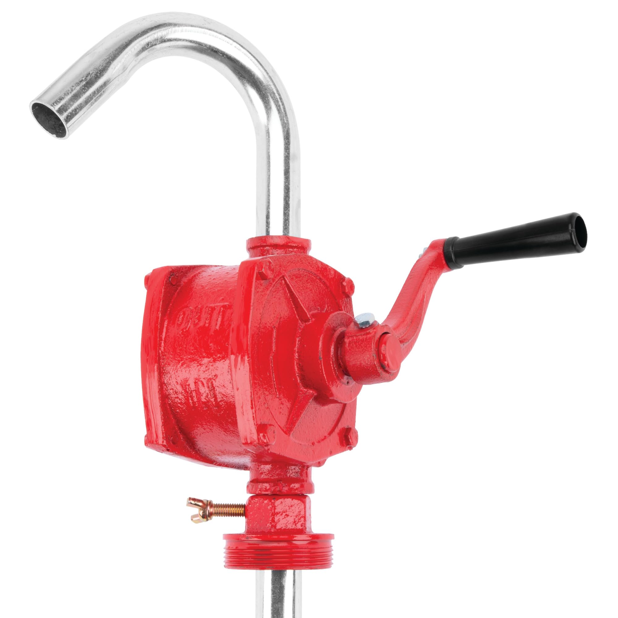W54270 Performance Tool Rotary Barrel Pump, Pumps Light to Medium Viscosity Oils, 3 Piece Suction Pipe, 30-55 Gallon Barrels, Bung Adapter