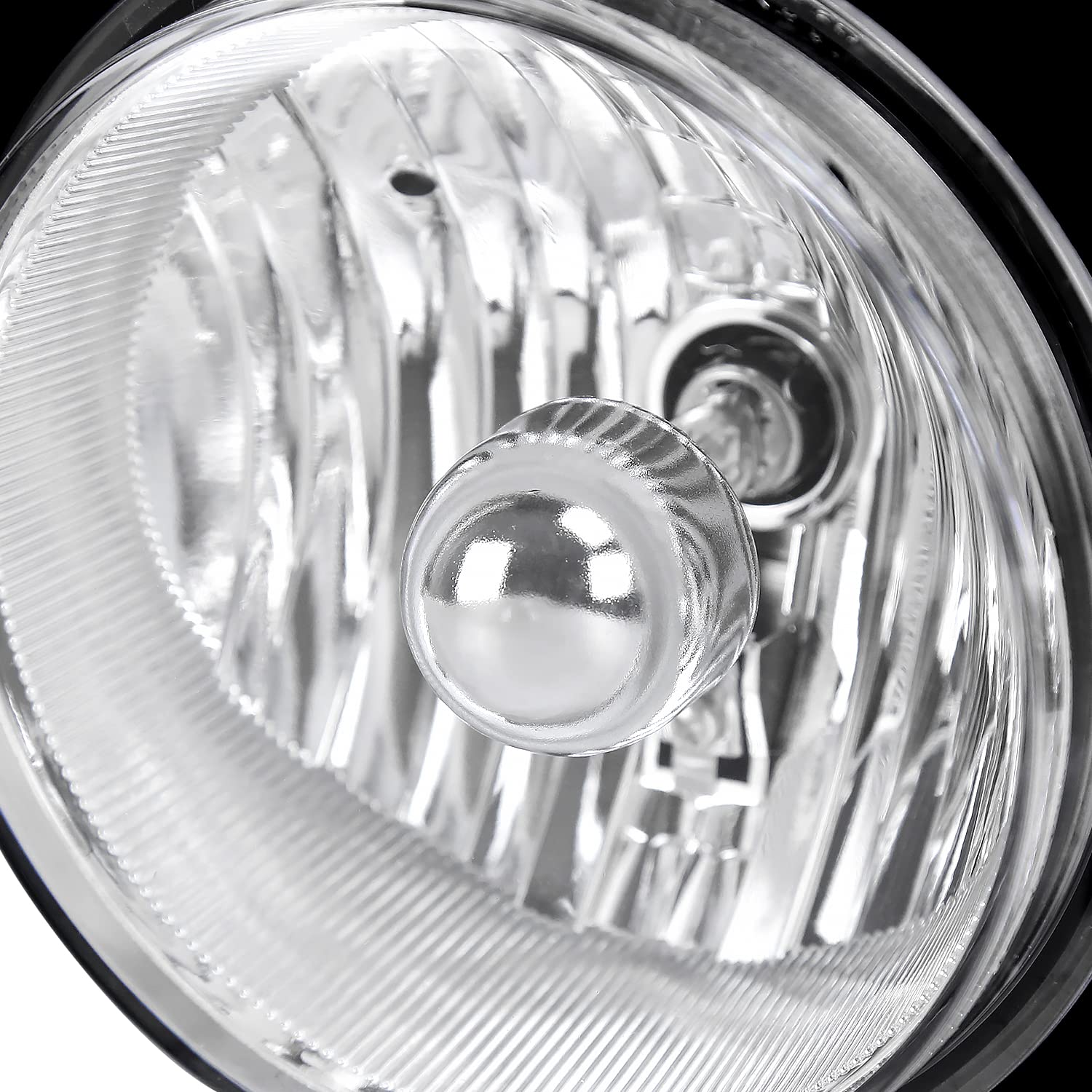 Fog Lights Spec-D Tuning Bumper Lamps+Switch+H10 Bulbs Compatible with GMC Sierra 1500 2500HD 3500 2003-2006 L+R Pair Assembly