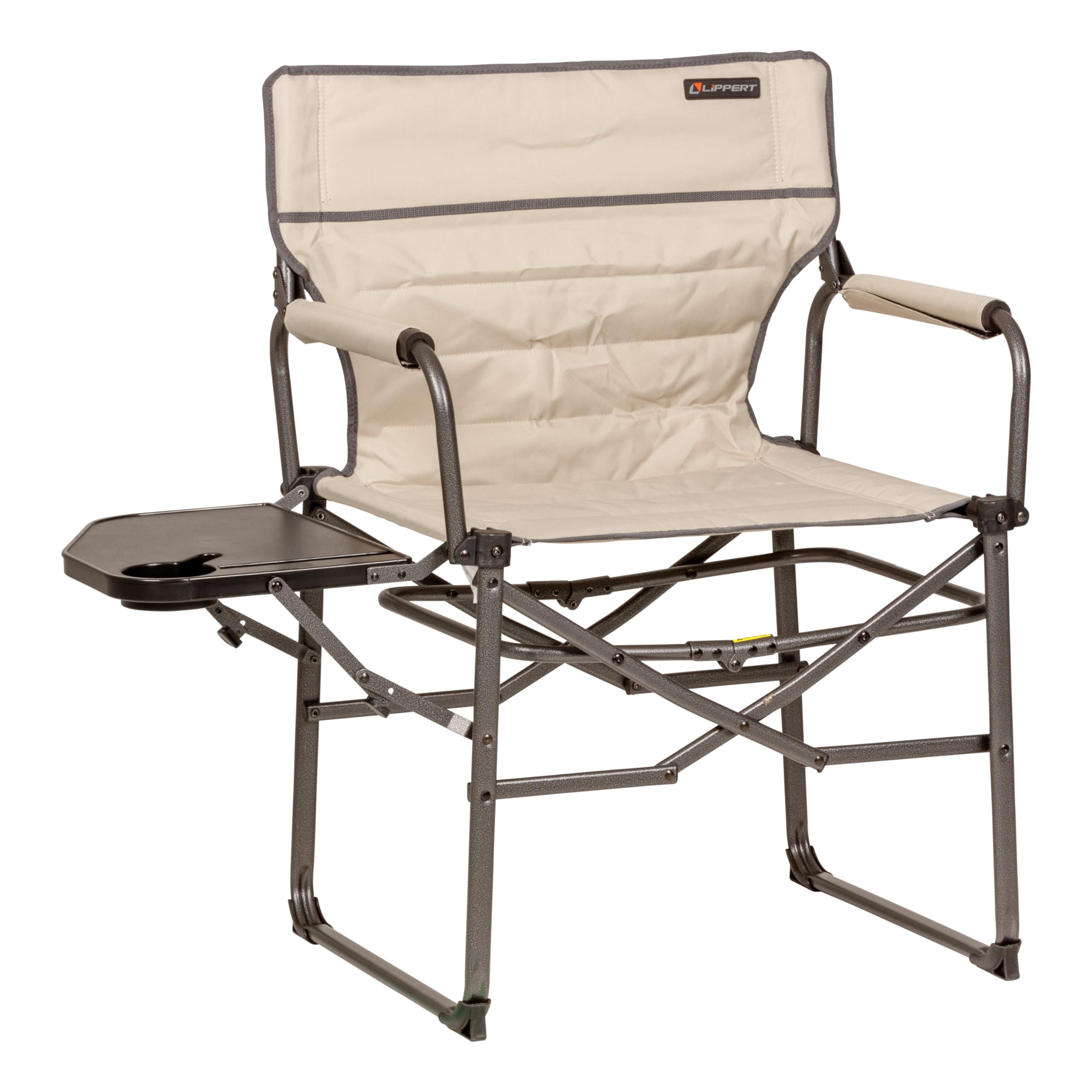 Lippert Scout XL Chair Director with Side Table - Sand