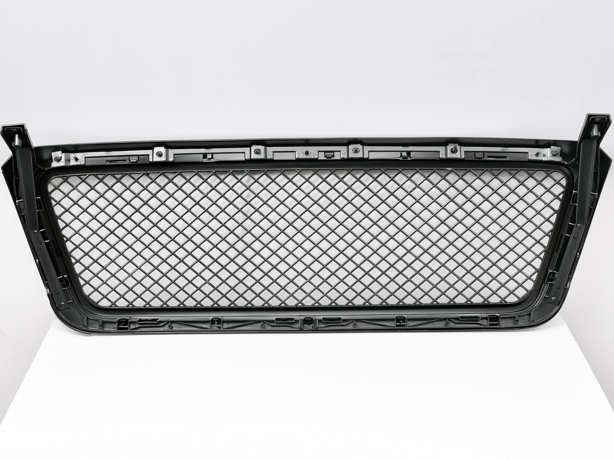 7148208 Armordillo USA Mesh Front Hood Grille - Gloss Black Fits 2004-2008 Ford F150 F-150/2006-2008 Lincoln Mark LT