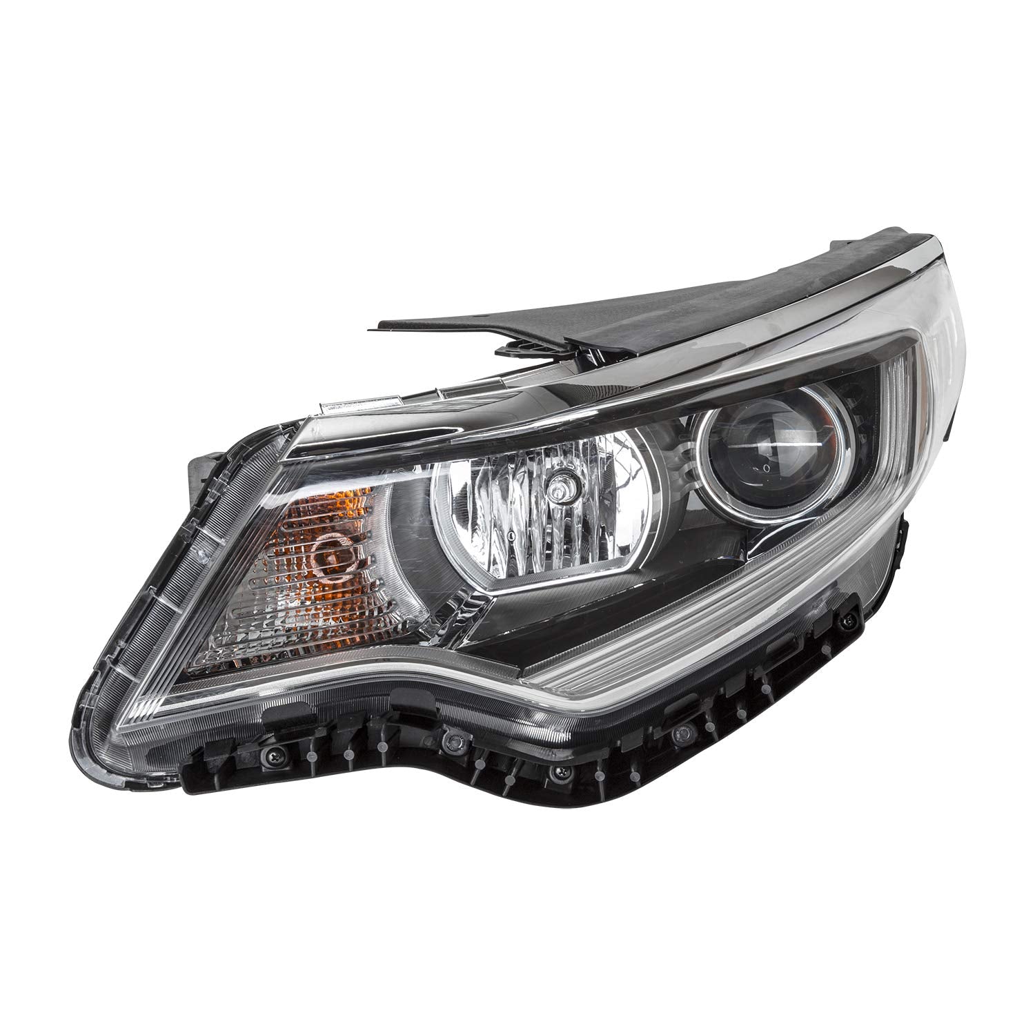 Left TYC Headlight Assembly Compatible with 2016-2018 Kia Optima