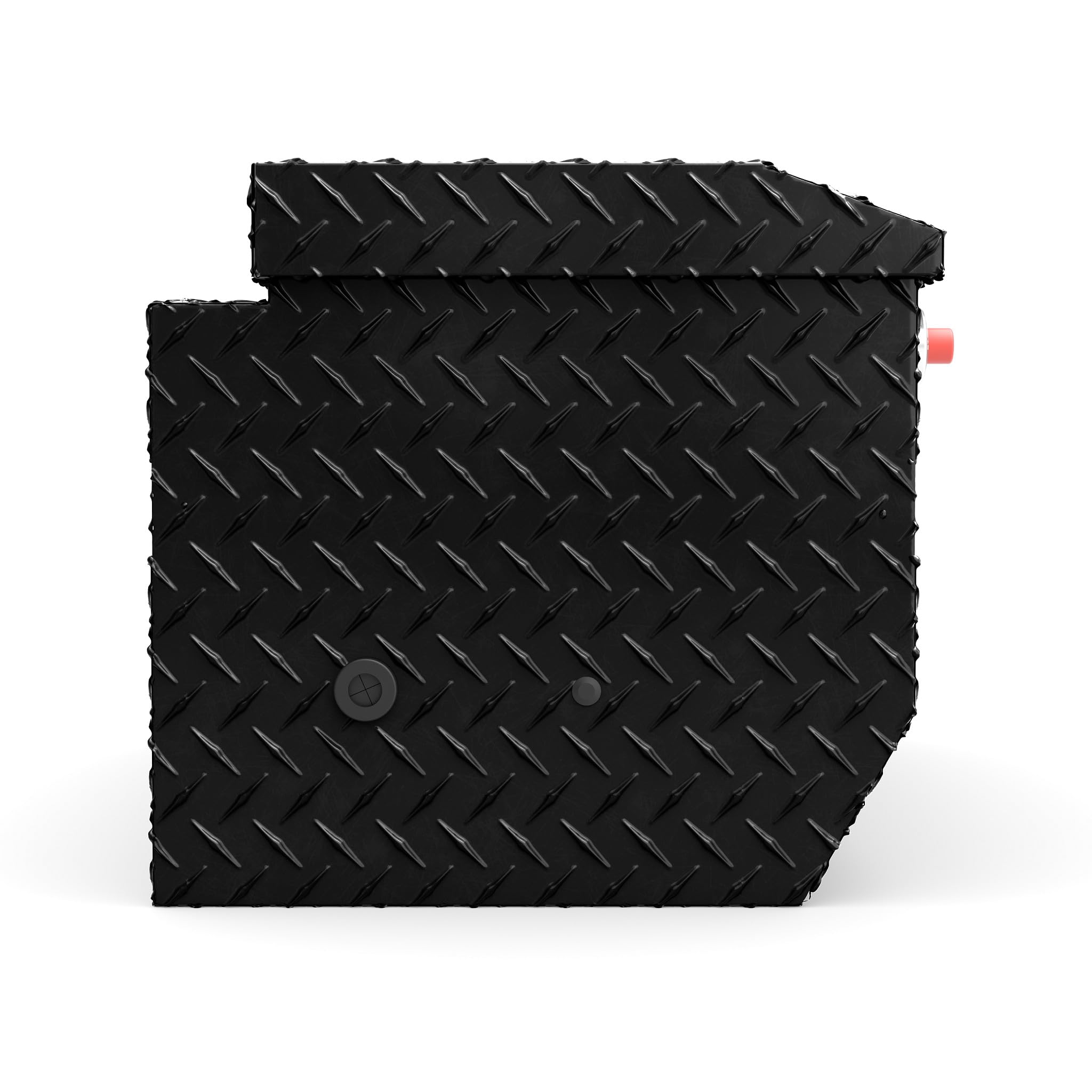 614-5-04 Weather Guard Aluminum All-Purpose Utility Chest, Fits Full and Compact Size Trucks, 7.0 cu ft Storage Capacity (Gloss Black)