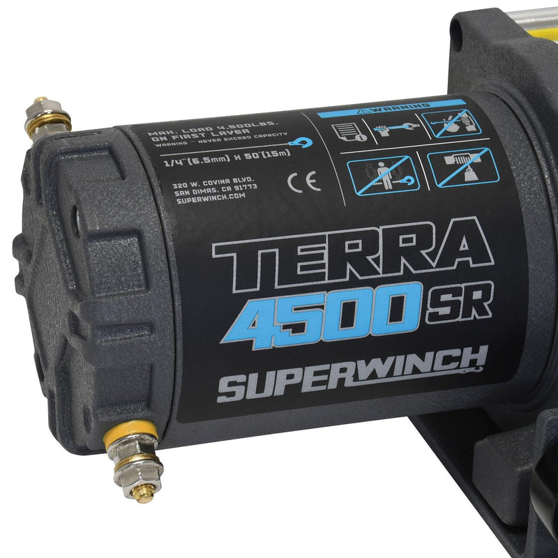 Winch 4500 lbs Roller Fairlead 50ft Synthetic