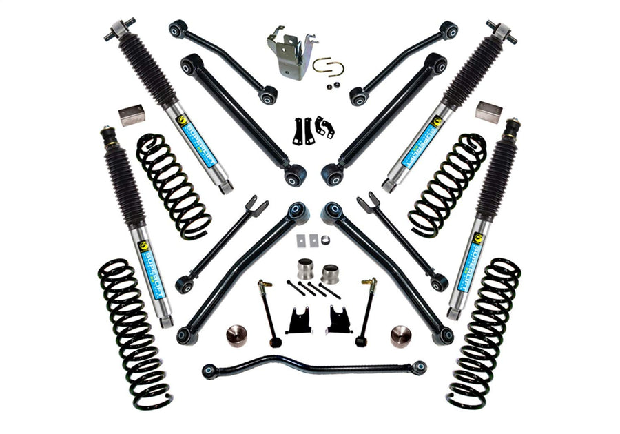 SUPERLIFT SUSPENSION RealTruck 4" Lift Kit for Jeep Wrangler JK | Complete Lift Kit with Front & Rear Bilstein 5100 Series Shocks | K996B | Fits 2007-2018 Jeep Wrangler JK 2 Door