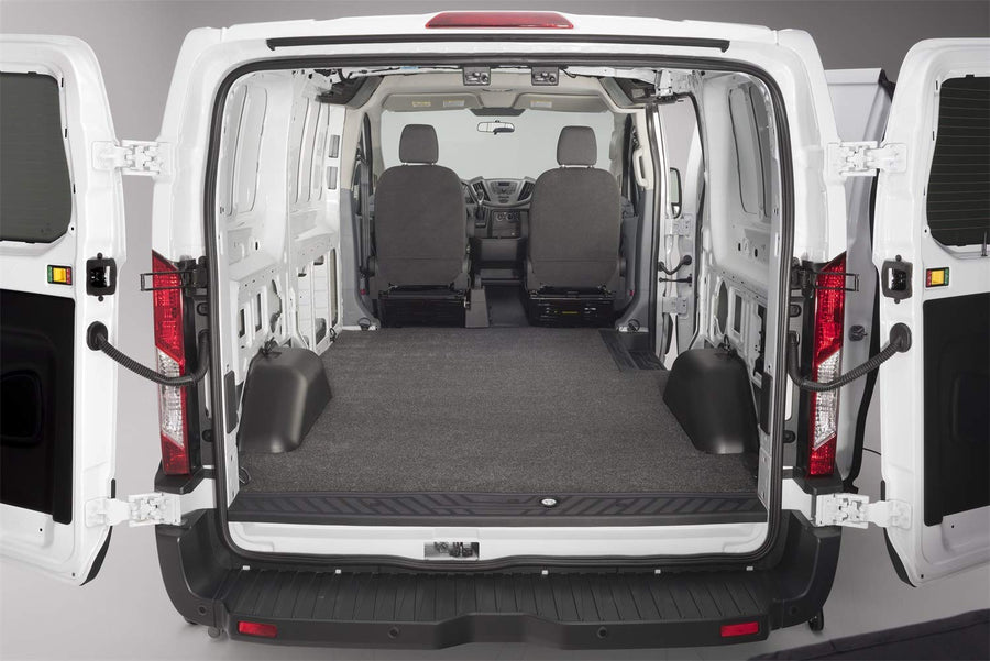 VanRug BedRug, Full | Fits 2015 - 2025 Ford Transit Mid Wheel Base | Charcoal Grey, VRFT15M
