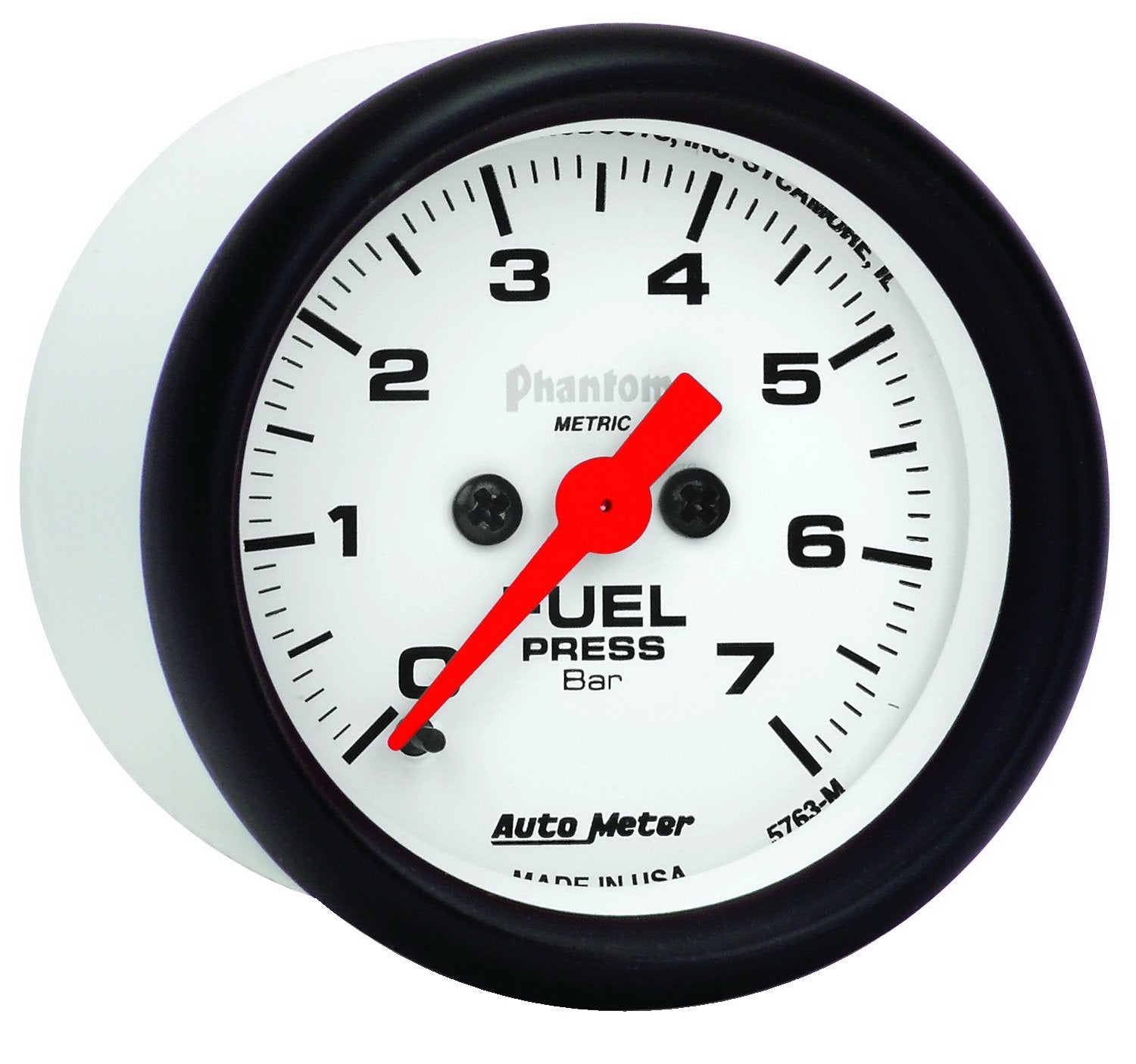Phantom Electric Fuel Pressure Gauge Auto Meter 5763-M
