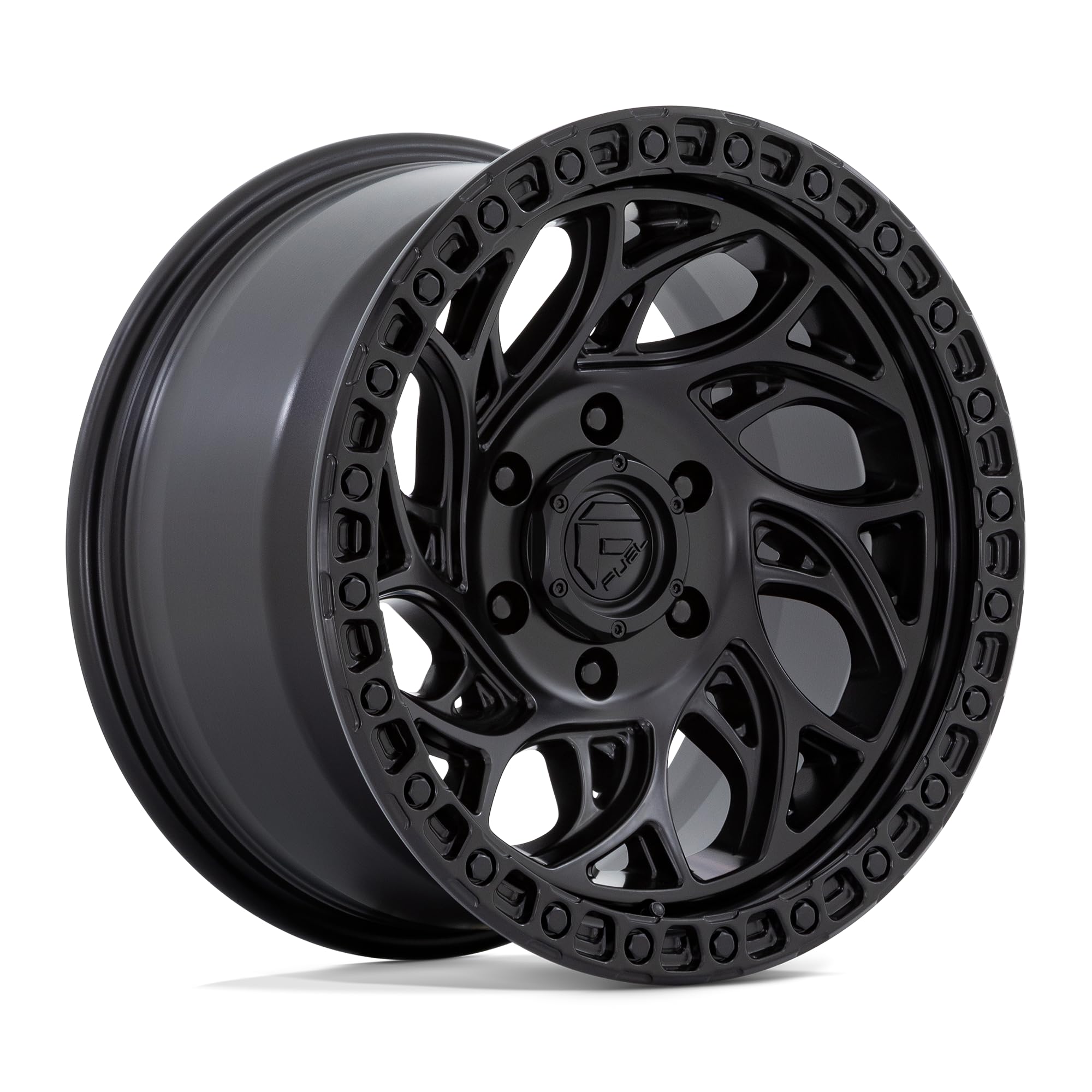 D852 RUNNER FUEL OFF-ROAD OR 18X9, 6X5.5, 5.04, 1mm BLACKOUT - D85218908450