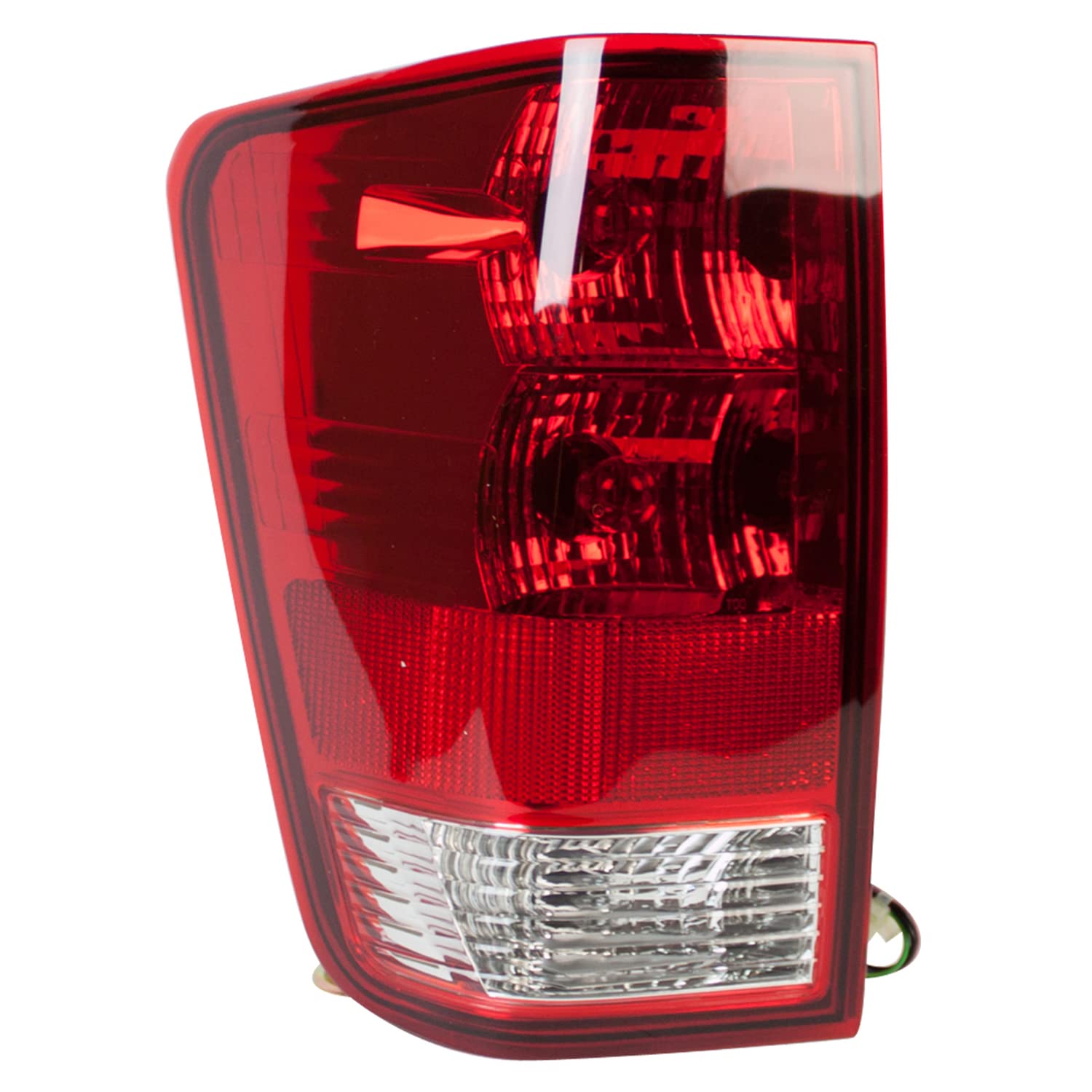 Left TYC Tail Light Assembly Compatible with 2004-2015 Nissan Titan