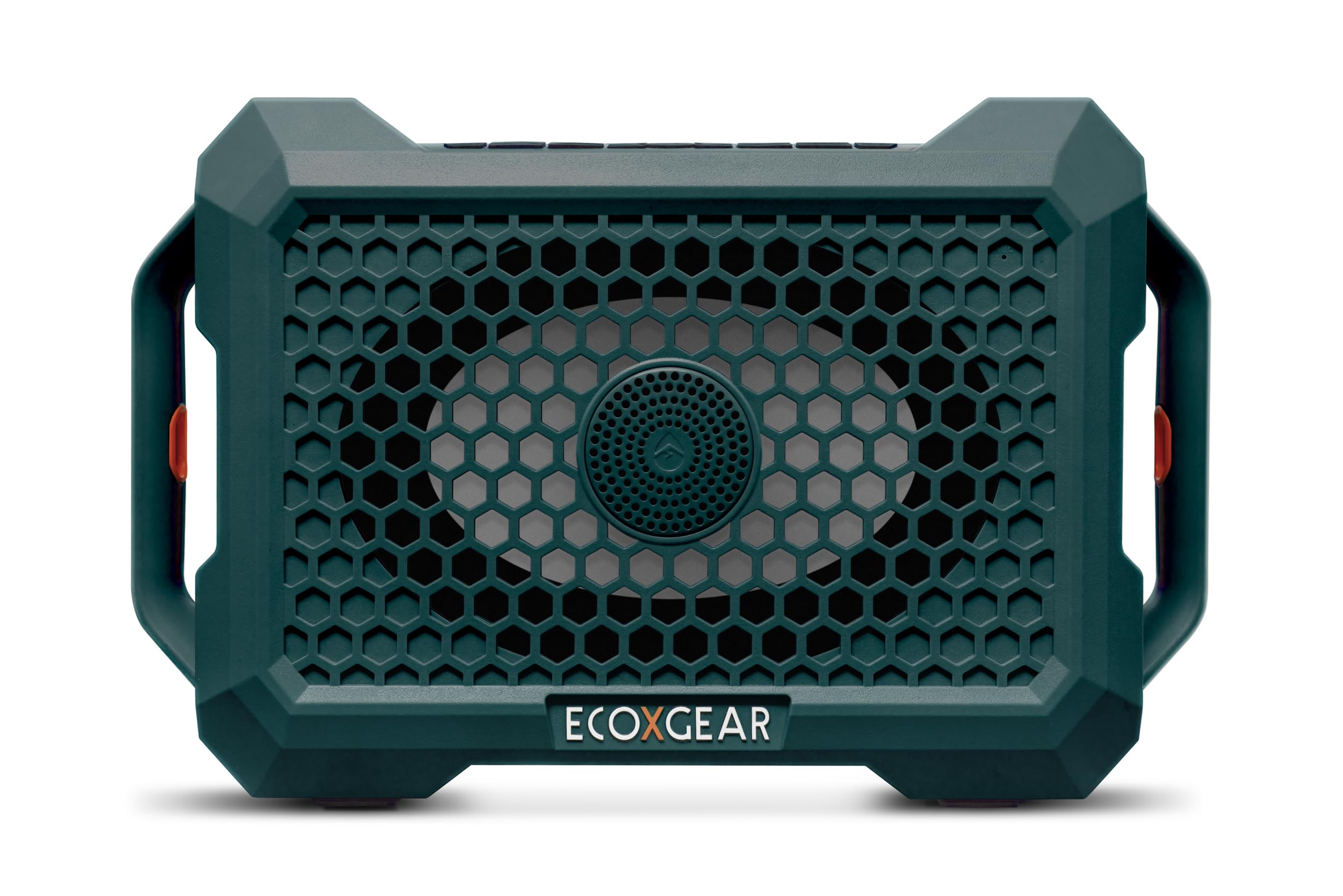 Outdoor ECOXGEAR Defender: Portable Bluetooth Speaker, 121dB Massive Sound, Waterproof and Drop Proof, with LED Party Lights, Pair up to 100, 25+ Hours Playtime (Emerald Bay)