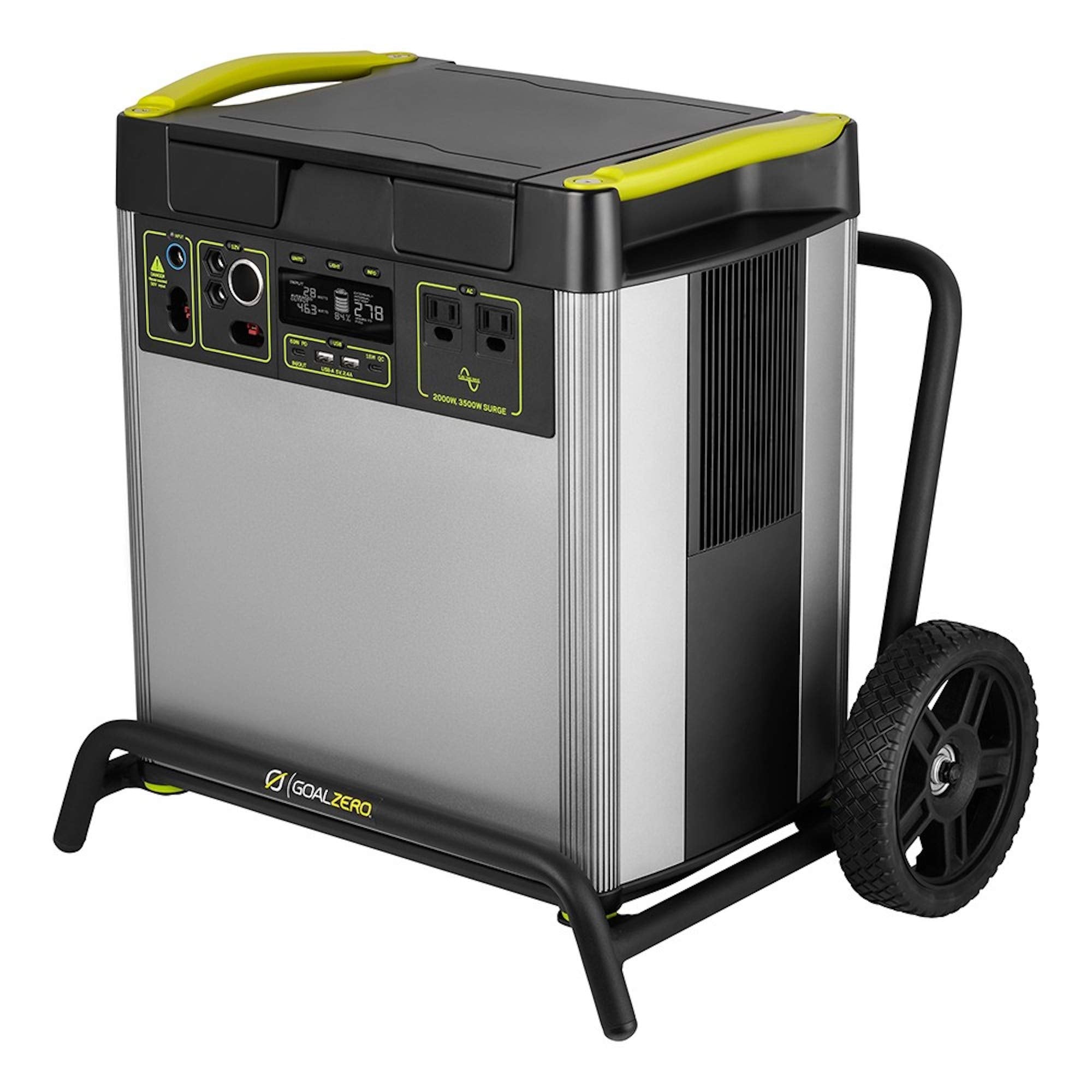 Goal Zero Yeti Portable Power Station 6000X for Homes, 6000 Watt-Hours, Solar-Powered Generator with USB-A/USB-C Ports and AC Outlets (Solar Panel Not Included), Emergency Power Supply, (5th Gen)