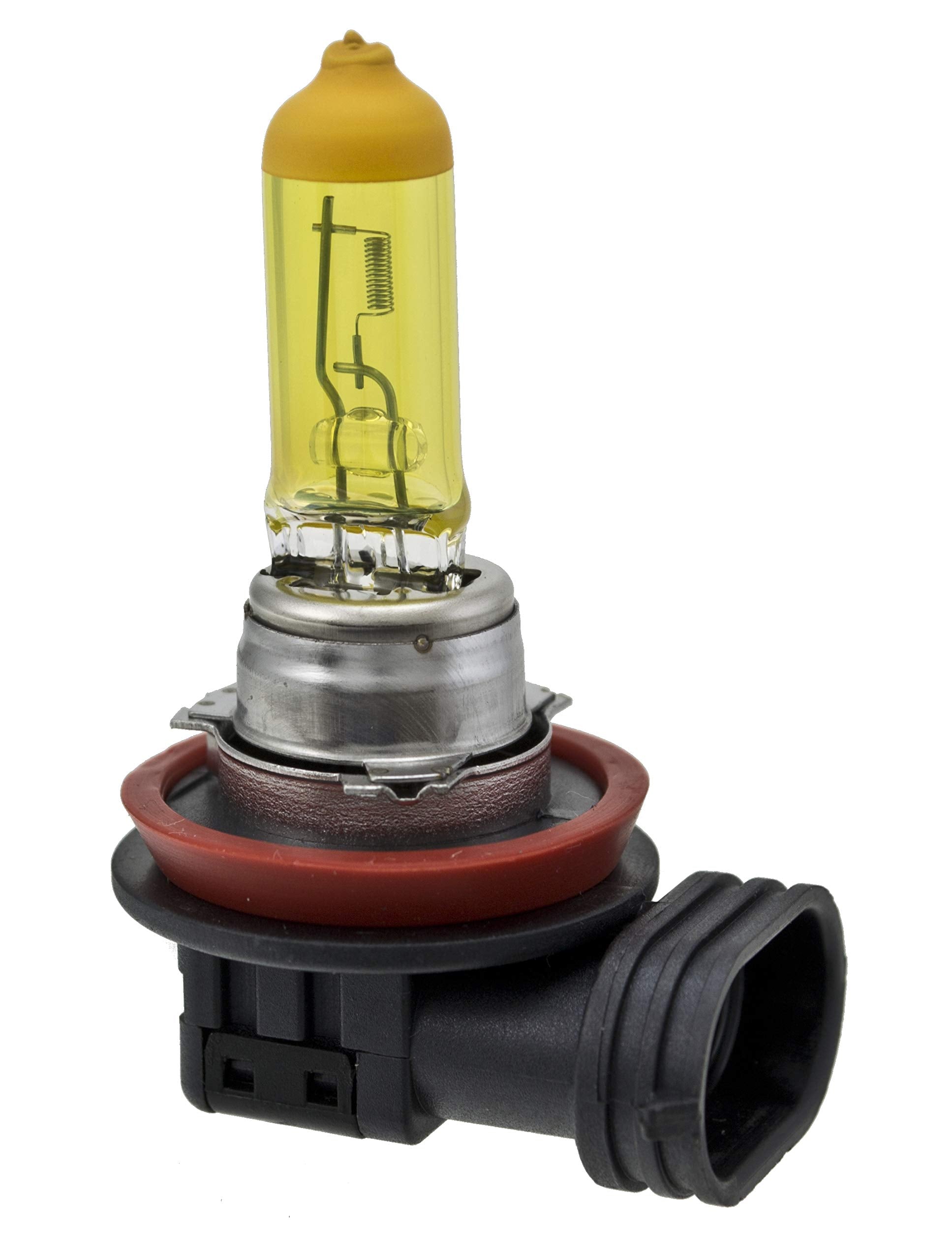 Hella H71071132 H11 Xenon Yellow Optilux XY Series Halogen Bulbs, 12V, 55W, 2 Pack