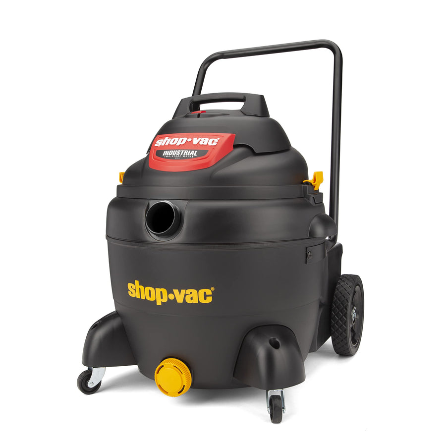 16 Gallon Shop-Vac 9593406 Two-Stage Industrial Wet/Dry Vac, 3.0 Peak HP, 1.5 Inch Diameter x 12 Ft Hose, Onboard Storage & Blower Feature