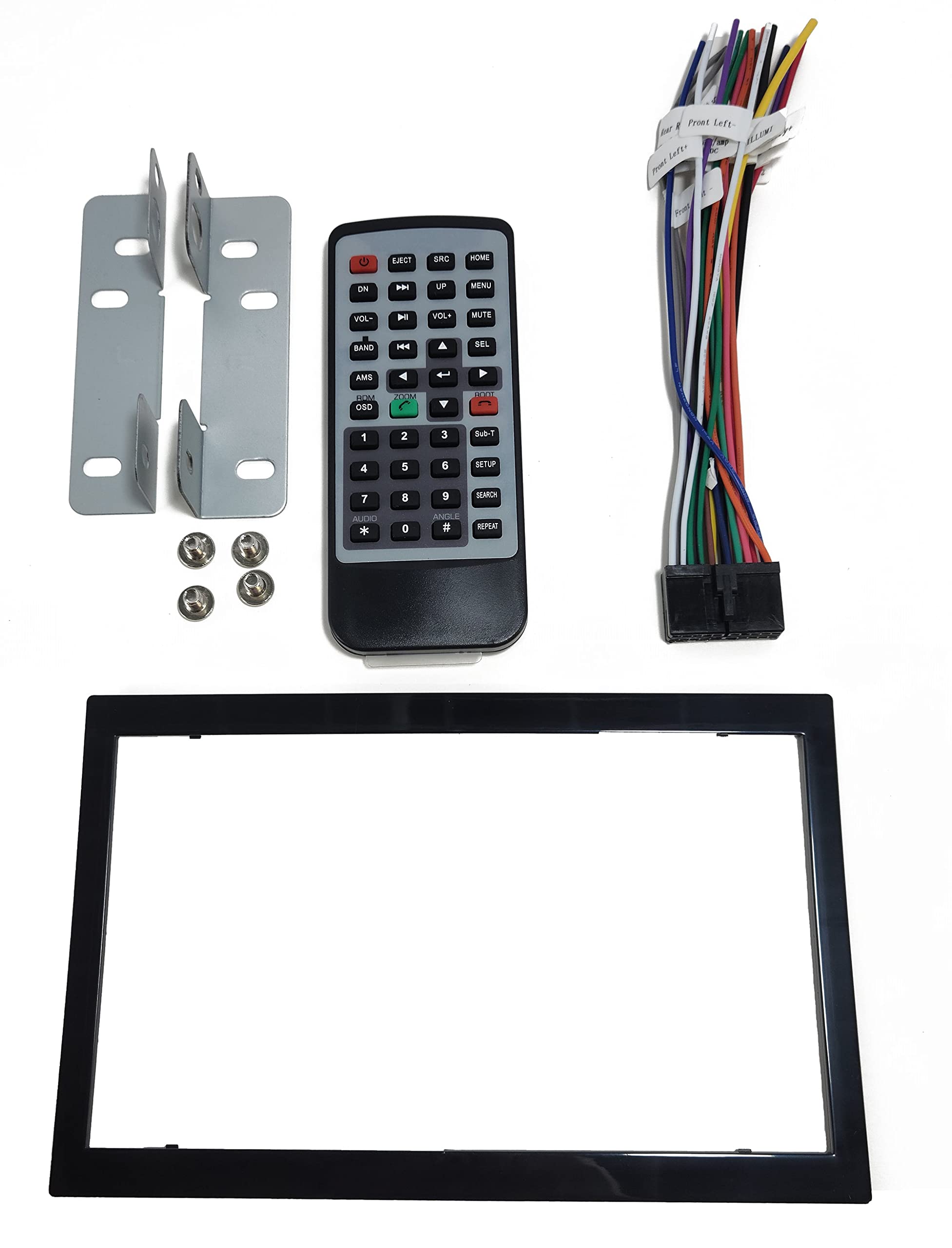 Bluetooth Soundstream VR-624B in-Dash Double DIN DVD/CD/AM/FM Car Stereo Receiver with 6" Screen