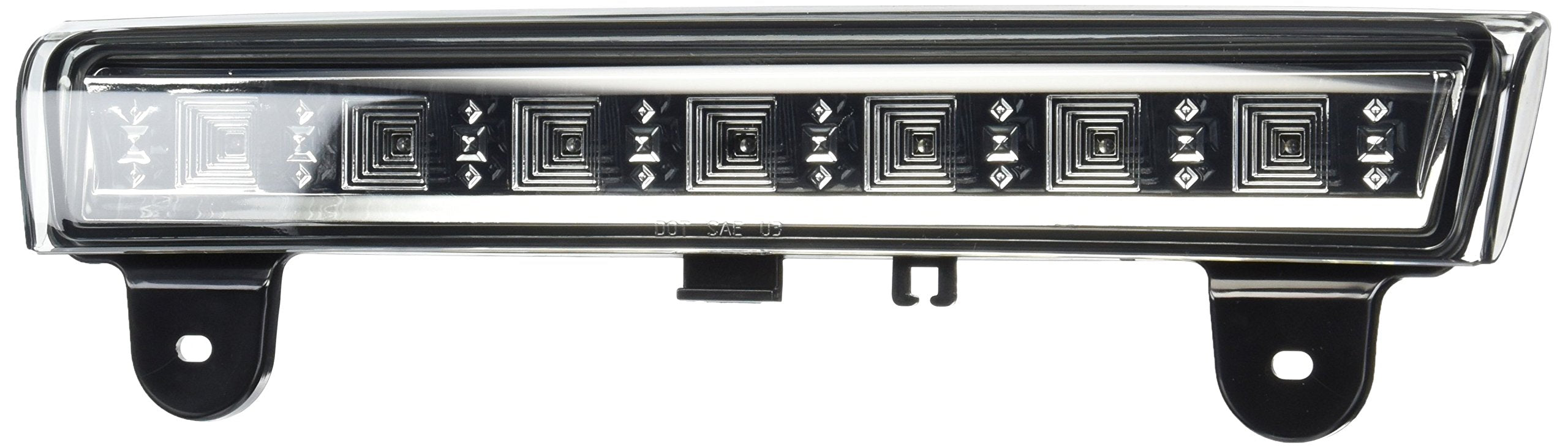 Chevy Tahoe Suburban GMC Yukon XL Spec-D Tuning LT-DEN00RBGLED-CY Smoke LED Rear Tail 3rd Brake Stop Light