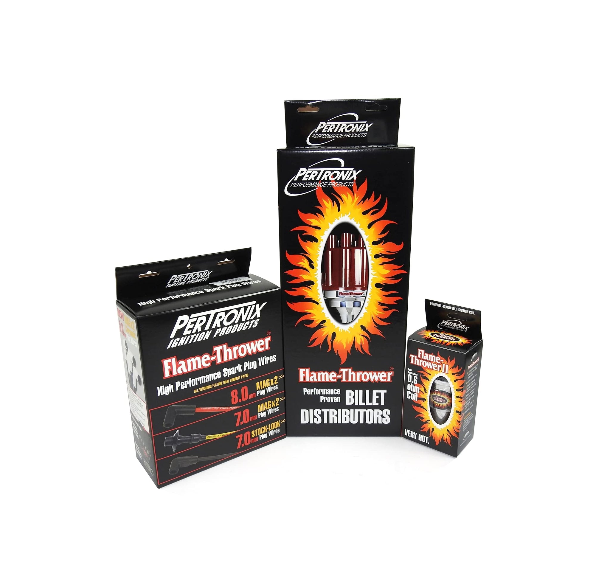 Bundle005 Pertronix Ignition Kit (Includes Chevy SB/BBPlay Distributor Red Female Cap), 1 Pack