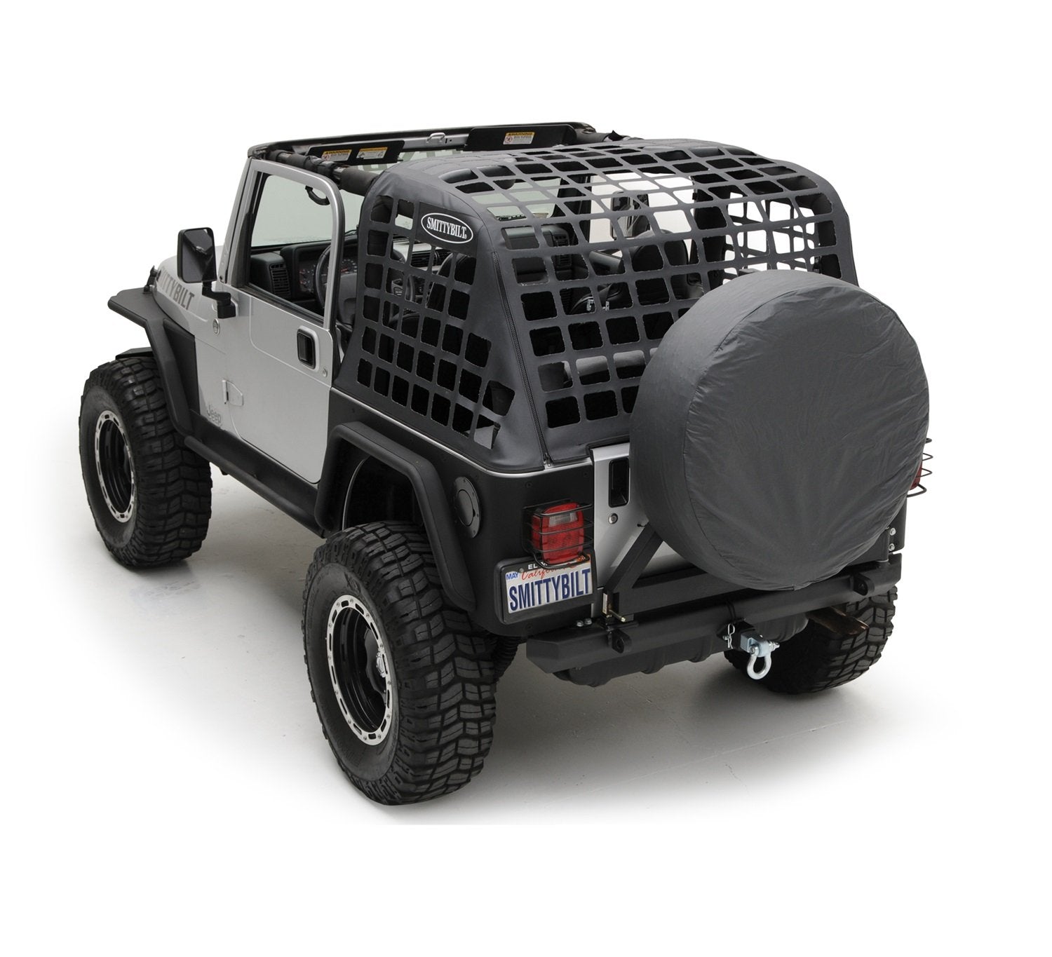 C-RES Smittybilt '2 HD' Trail Net, Black Diamond