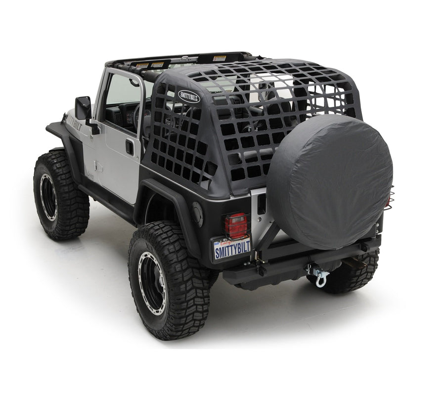 C-RES Smittybilt '2 HD' Trail Net, Black Diamond