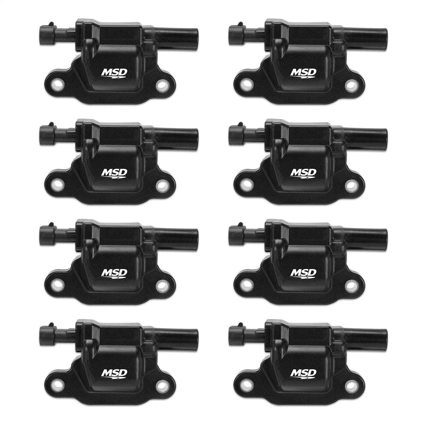 Blaster LS Series MSD 826583 Ignition Coils, Red, 8-Pack
