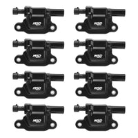Blaster LS Series MSD 826583 Ignition Coils, Red, 8-Pack