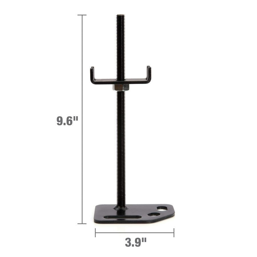 DEWALT Adjustable Shelf Leveling/Floor Anchoring Accessories Industrial Storage Racks, Durable Steel Mounting Plates, Wedge Anchors Included for Tipping Prevention