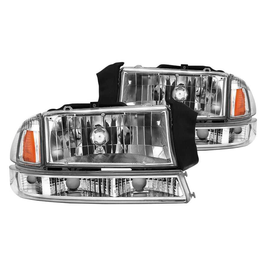 111455 Anzo, Usa Projector Headlamps Fits Dodge Dakota