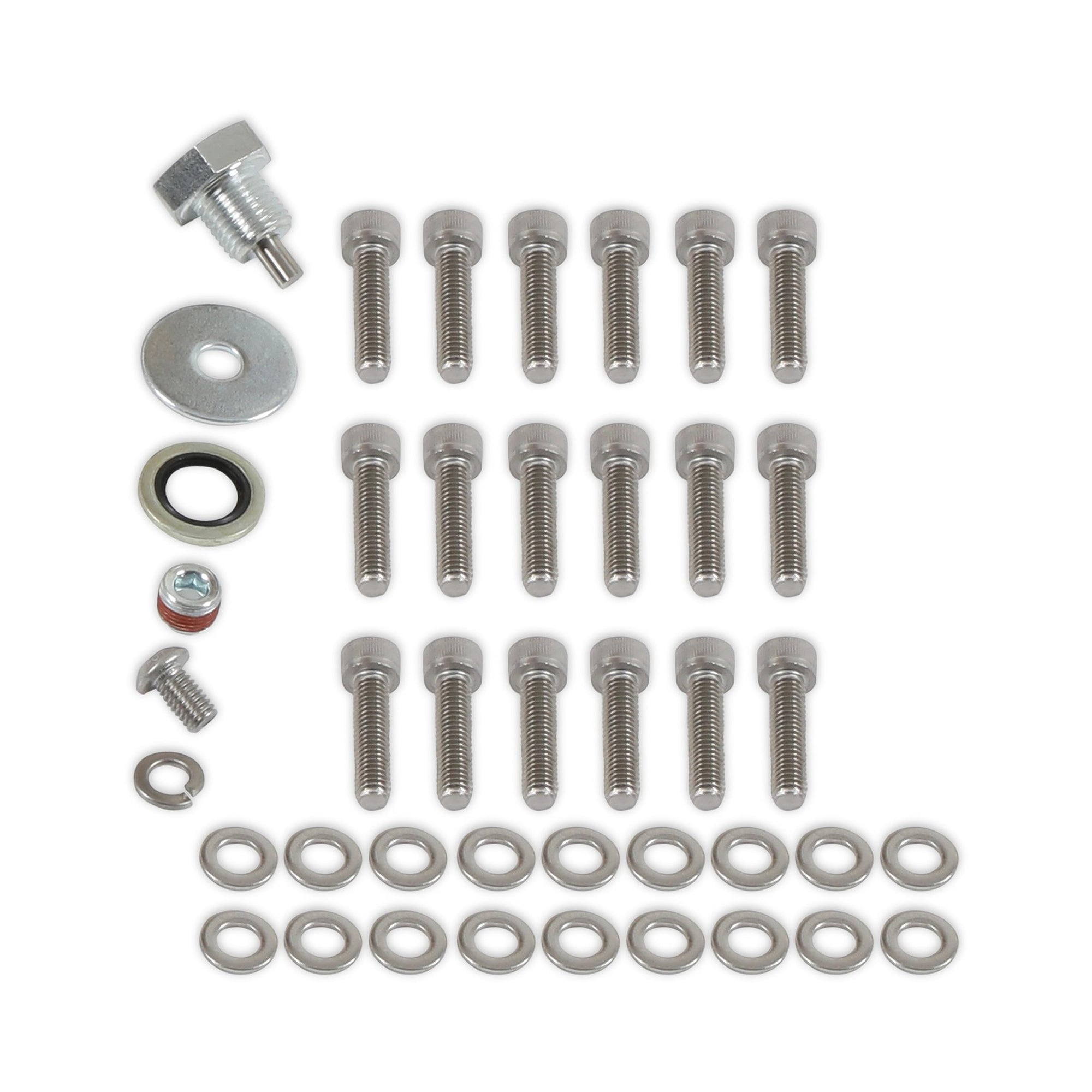 Cast Trans Pan B&M, 17-24 Ford 10R80, Black (71400)