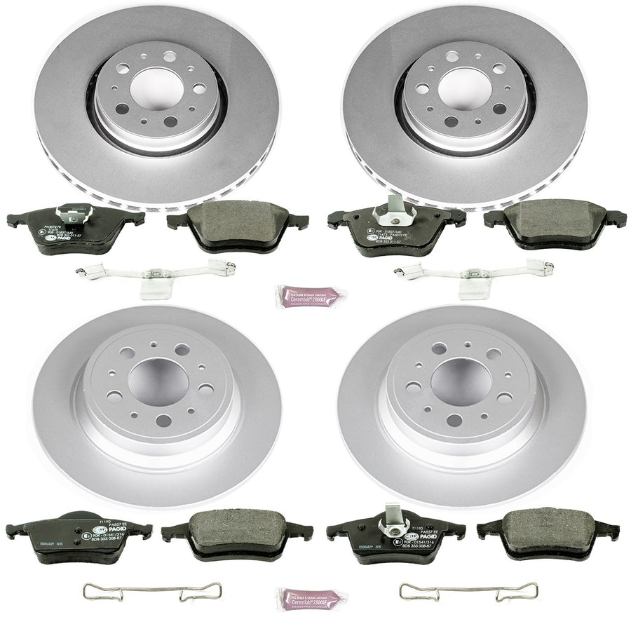 Euro-Stop Power Stop Brake Kit Front and Rear ESK4432