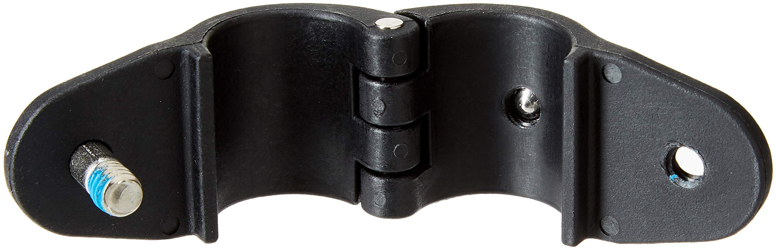 Hinged Jaw Slide Fitting Sea Dog 273162-1 with Bolt - 7/8", Black