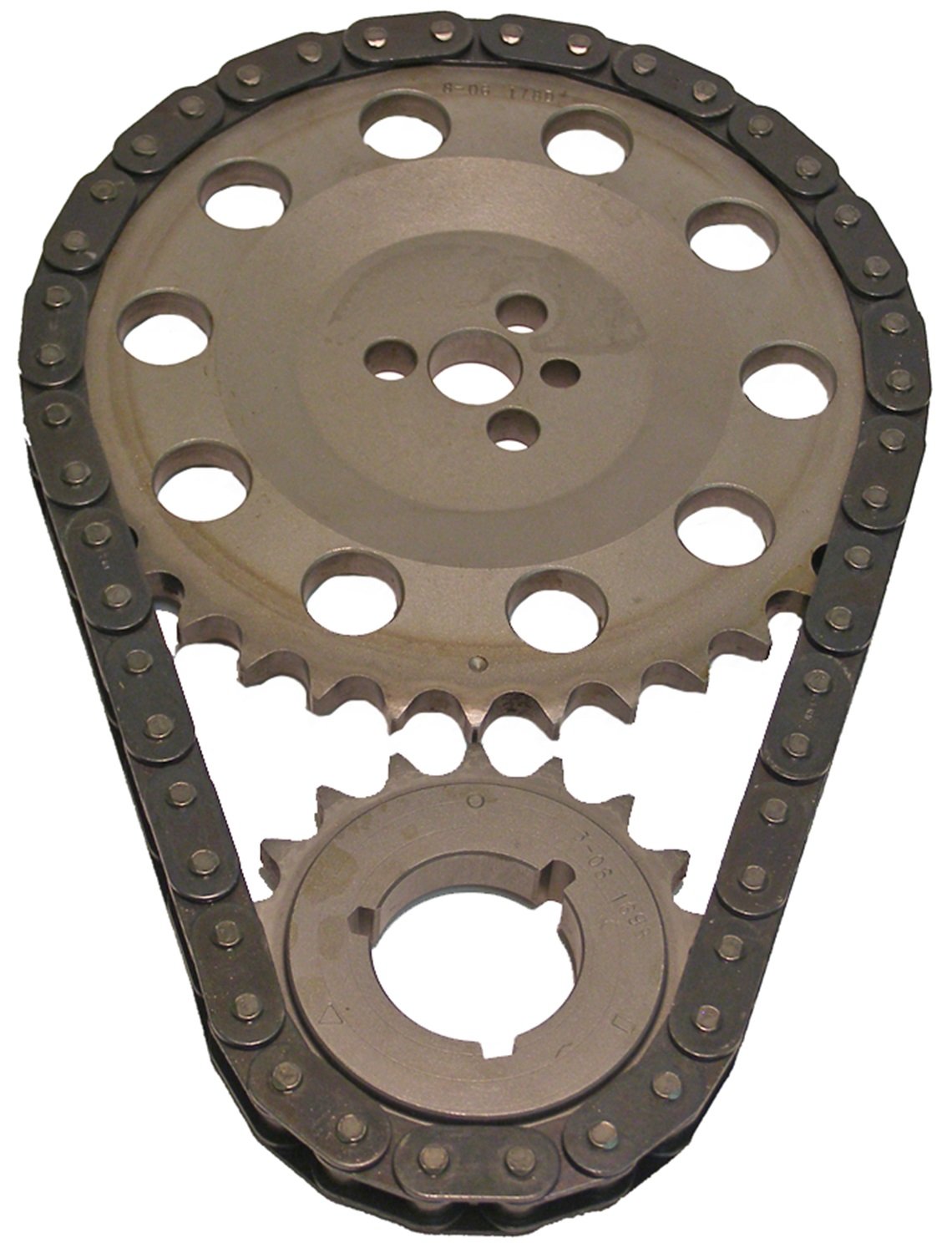 Cloyes Race Billet 9-3654X3 True Roller Timing Kit Incl. Billet Steel Cam Sprocket/3 Keyway Billet Steel Crank Sprocket/0.5 in. Pitch True Roller Chain