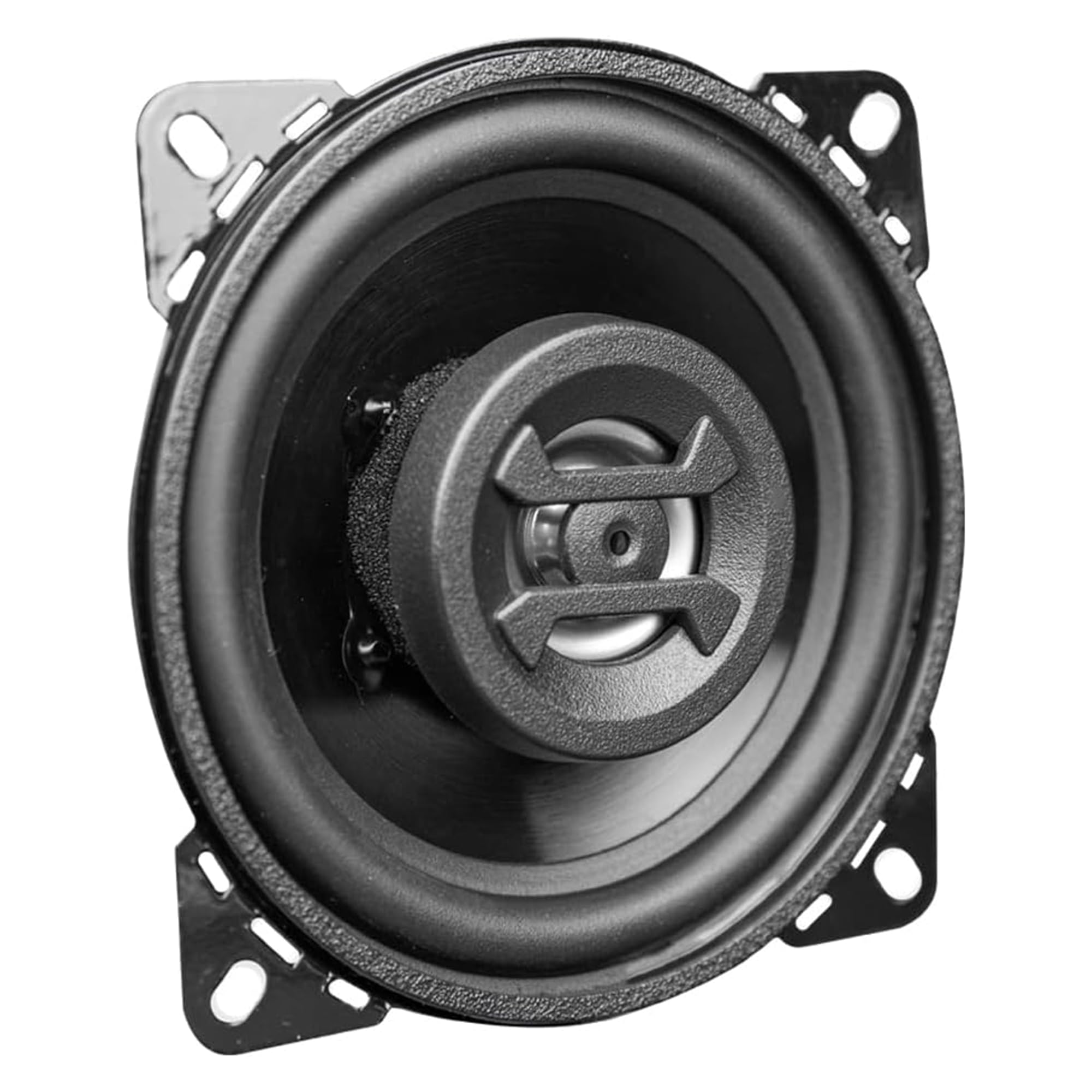 Hifonics ZS4CX Zeus 4 Inch 2 Way 175W Car Audio Coaxial Speakers with Mylar Dome Tweeter and Alpha Cellulose Poly Woofers, Pair
