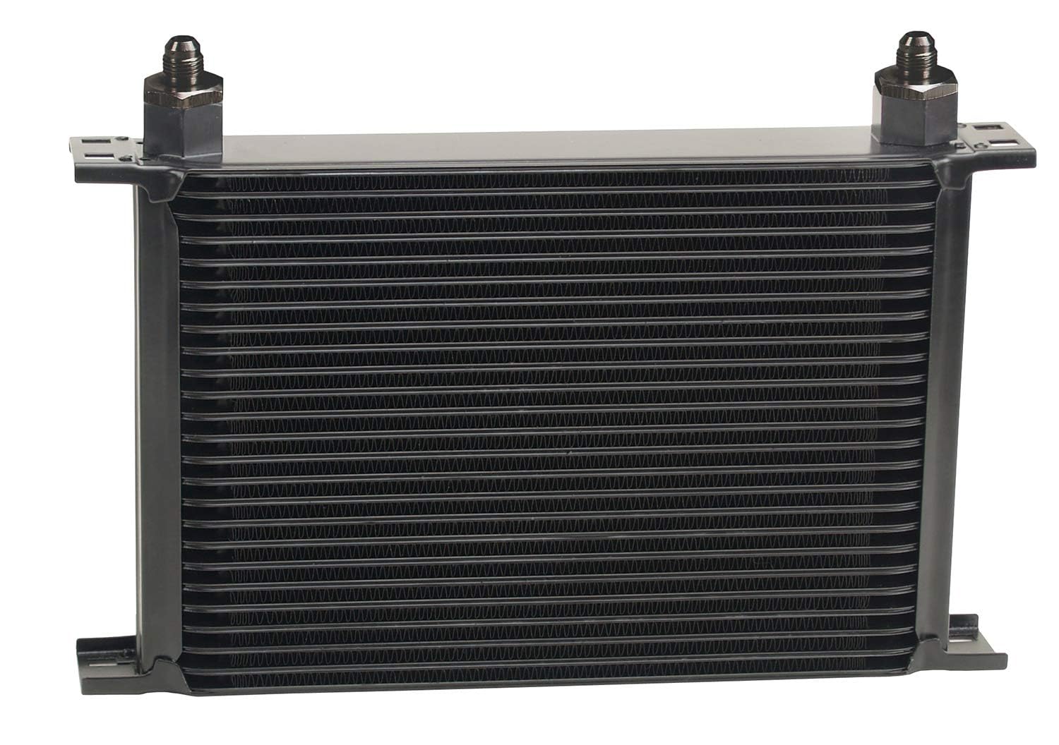 25 Row Derale Stacked Plate Cooler Kit, Black