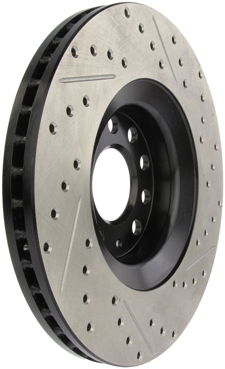 Sport Drilled/Slotted Brake Rotor StopTech 127.33096R (Front Right), 1 Pack