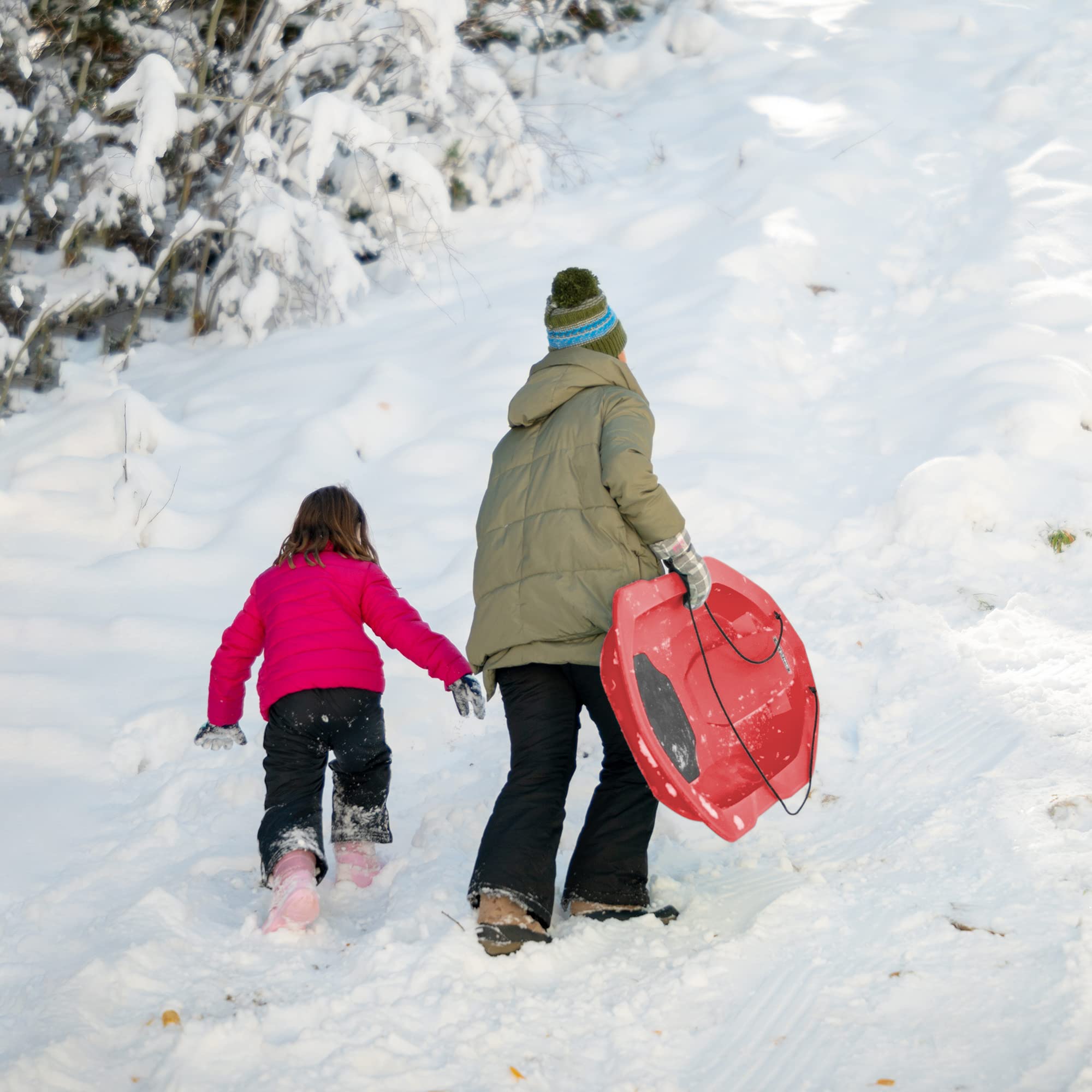 48" Lifetime Premium Snow Sled, 2 Pack