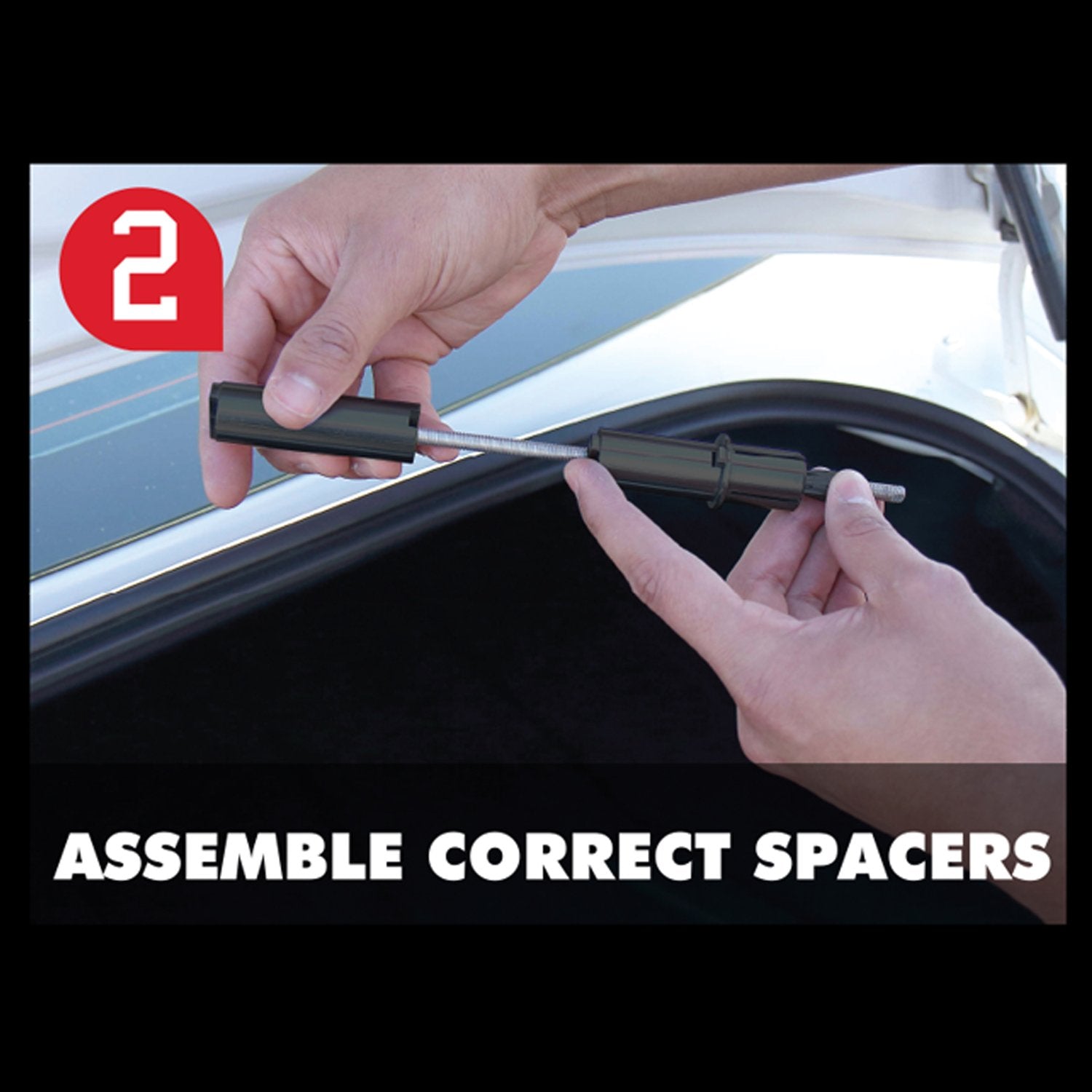 Pilot Automotive LPR-100 Sports Universal Front License Plate Tow Hook Relocation Mounting Kit Black 12.75 Inch