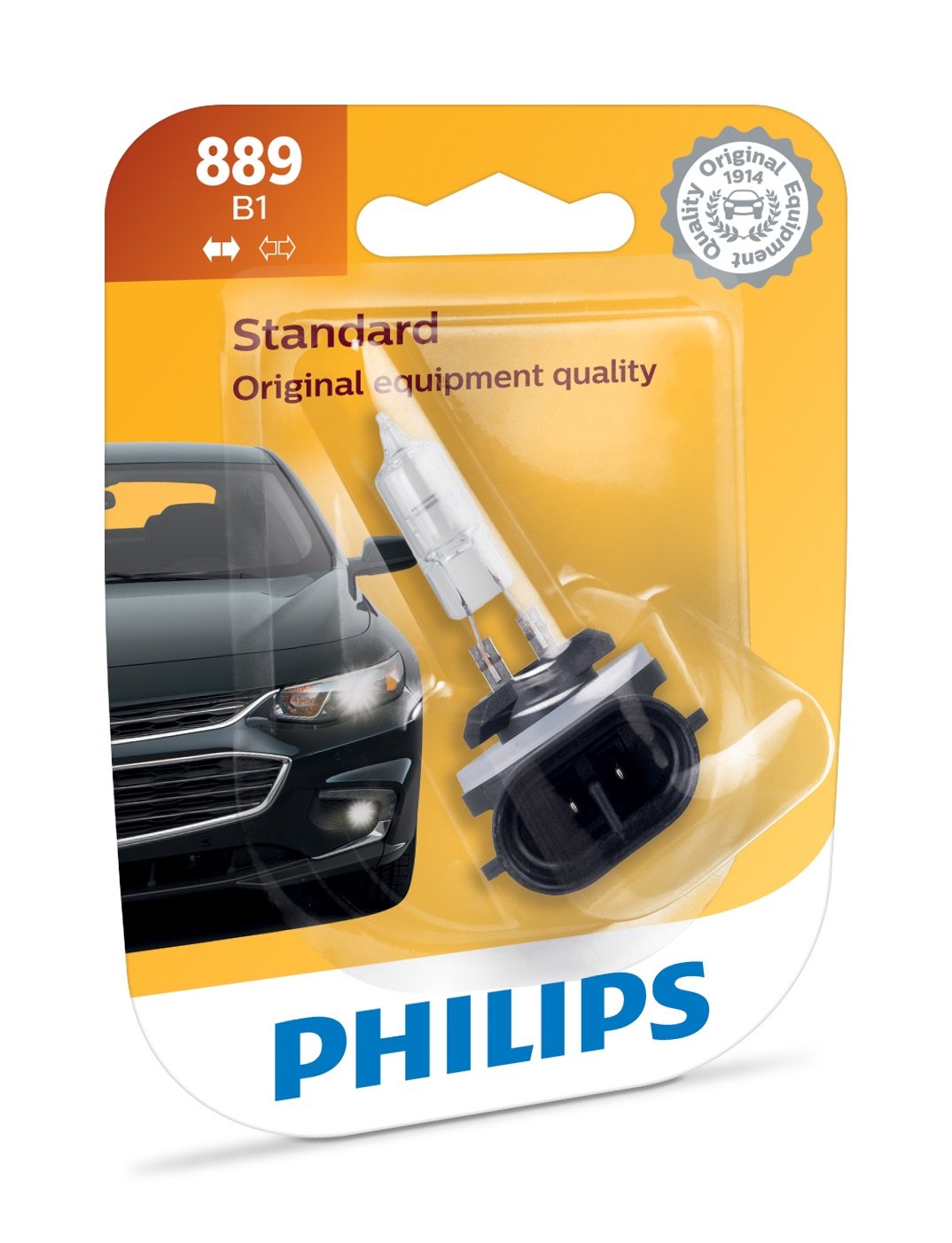 Standard Philips 889 Fog Bulb (Pack of 1)