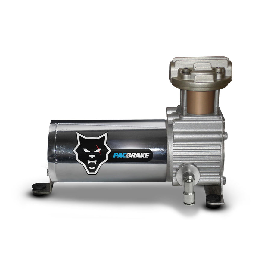 Pacbrake Basic HP10142 Air Compressor Kit | Includes Installation Hardware | Oil-less Design | Heavy-Duty Construction | 150 PSI Max Working Pressure | 33% Max Duty Cycle