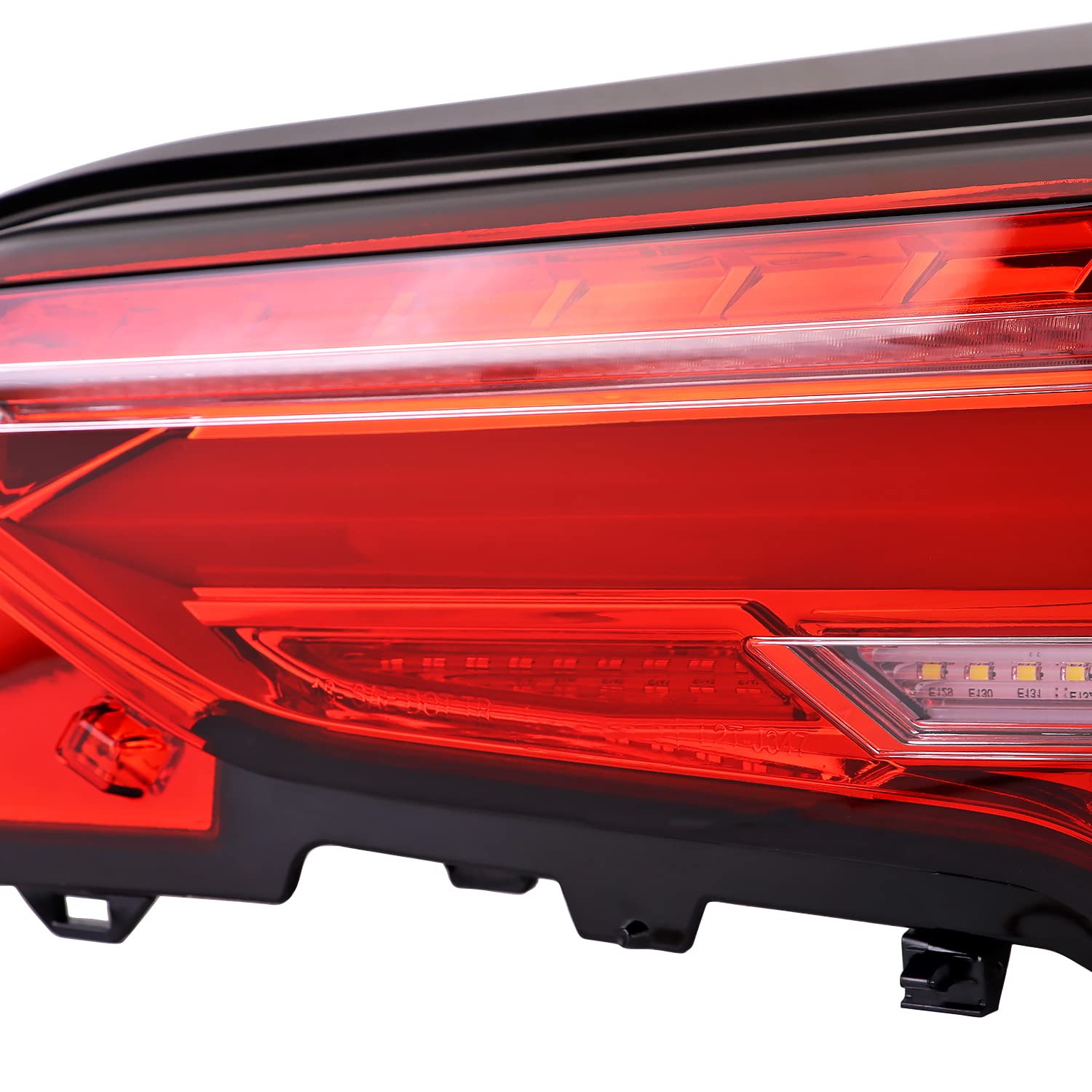 Red LED Sequential Tail Lights SPEC-D TUNING Compatible with 2019-2023 Toyota RAV4, Left + Right Pair Assembly